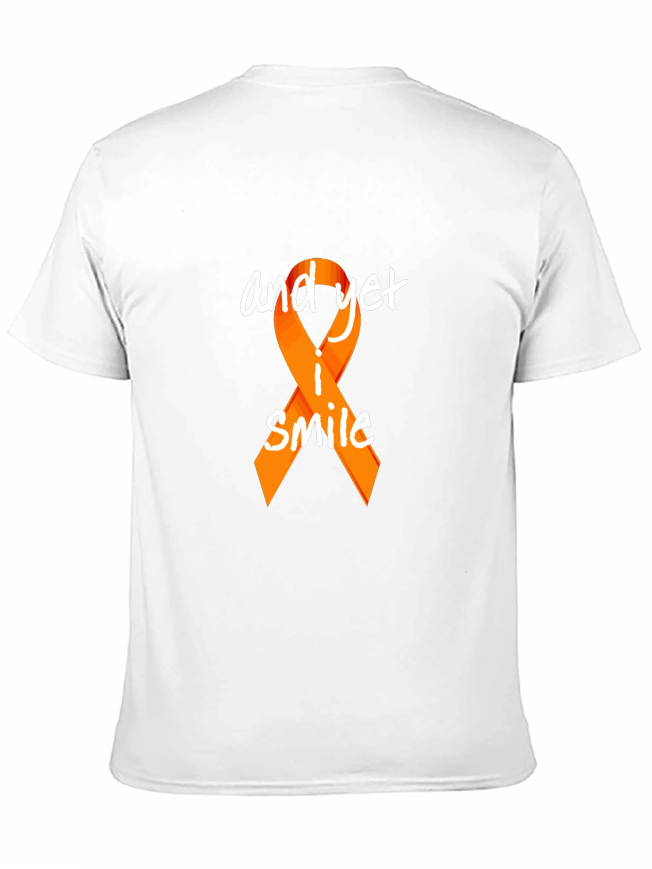 Awareness Ribbon T-Shirt - And Yet I Smile