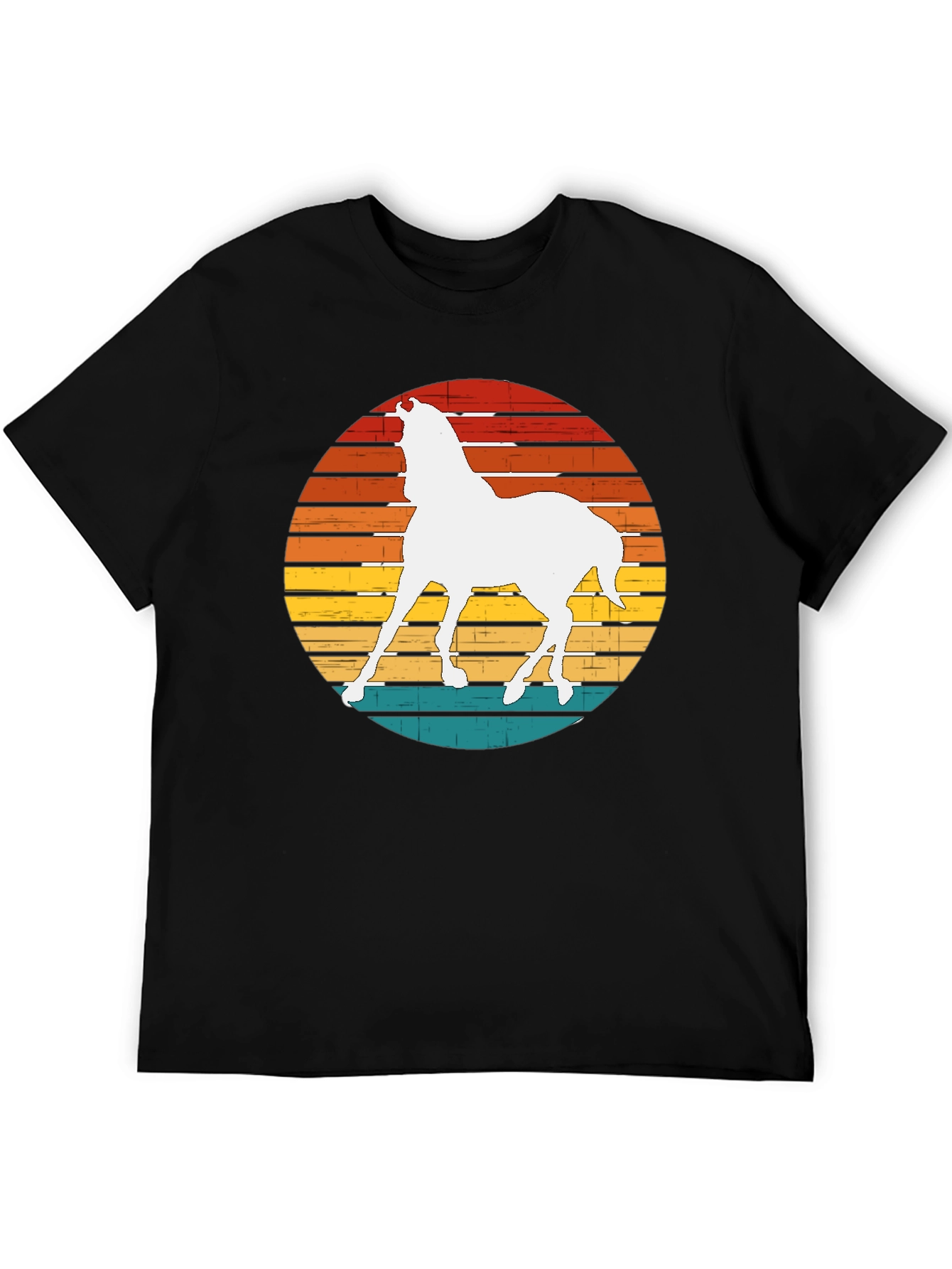 Retro Horse Graphic Tee - Stylish Comfort
