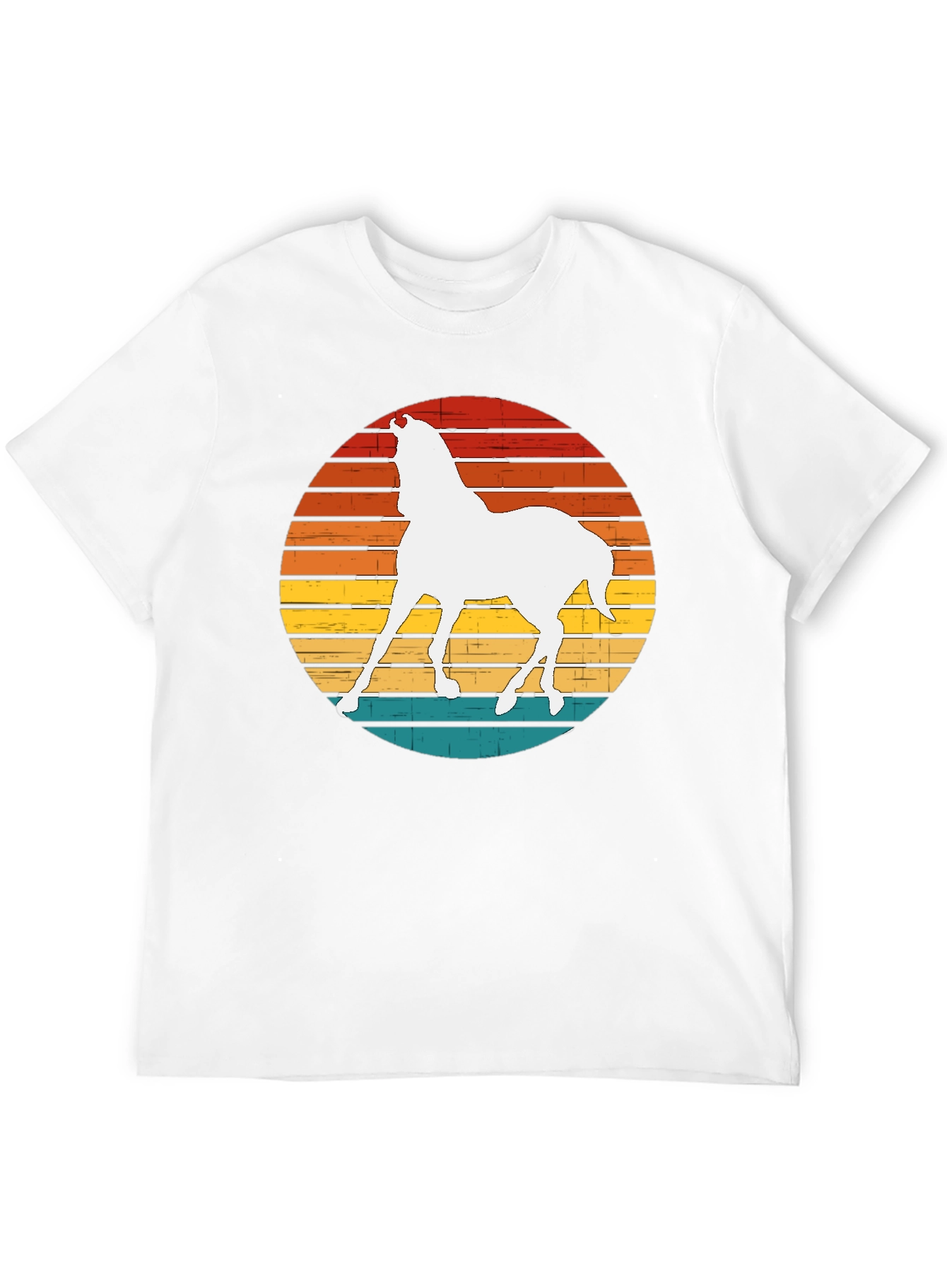 Retro Horse Graphic Tee - Stylish Comfort
