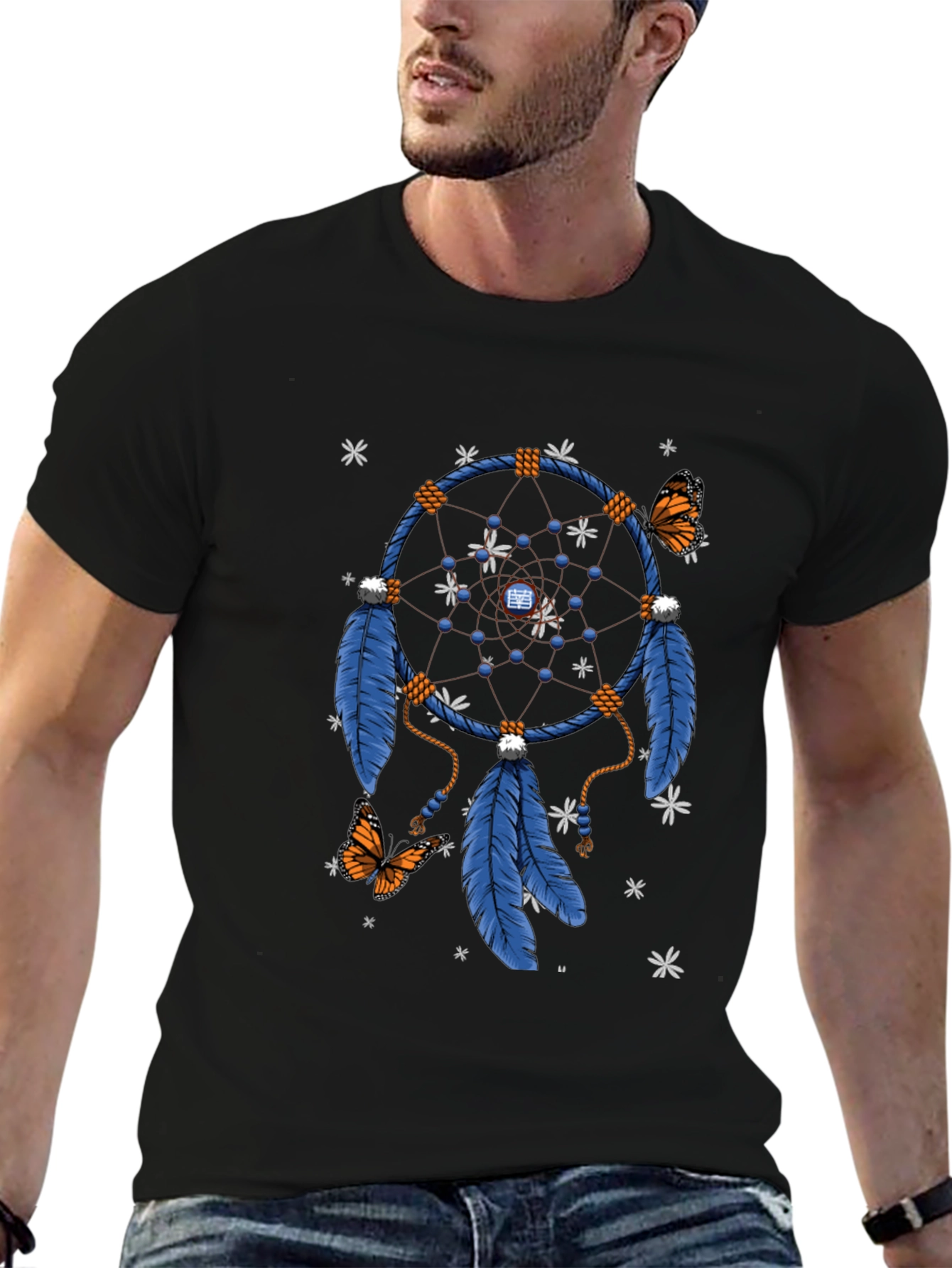 Dreamcatcher Graphic Tee - Bohemian Style
