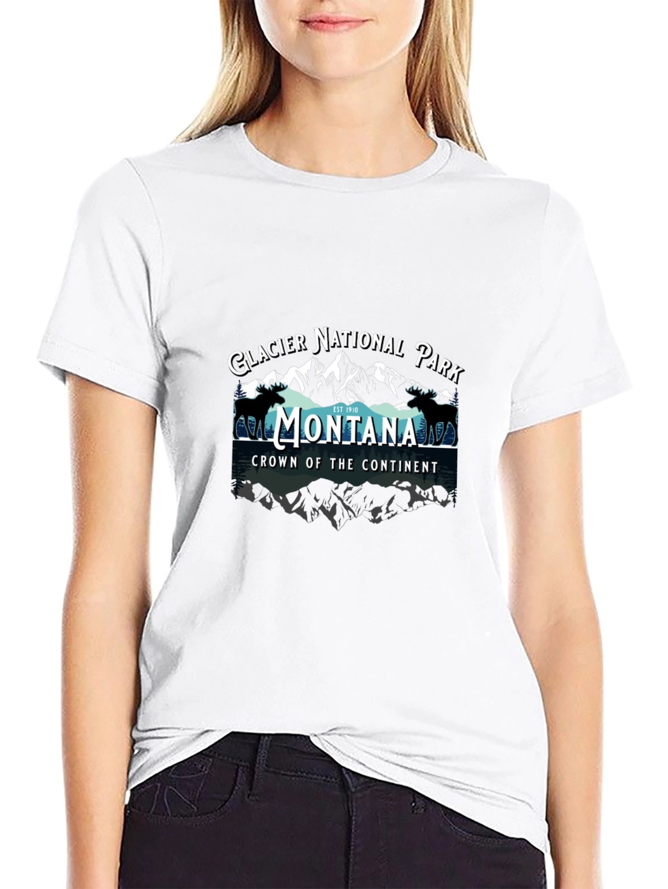 Glacier National Park Montana T-Shirt