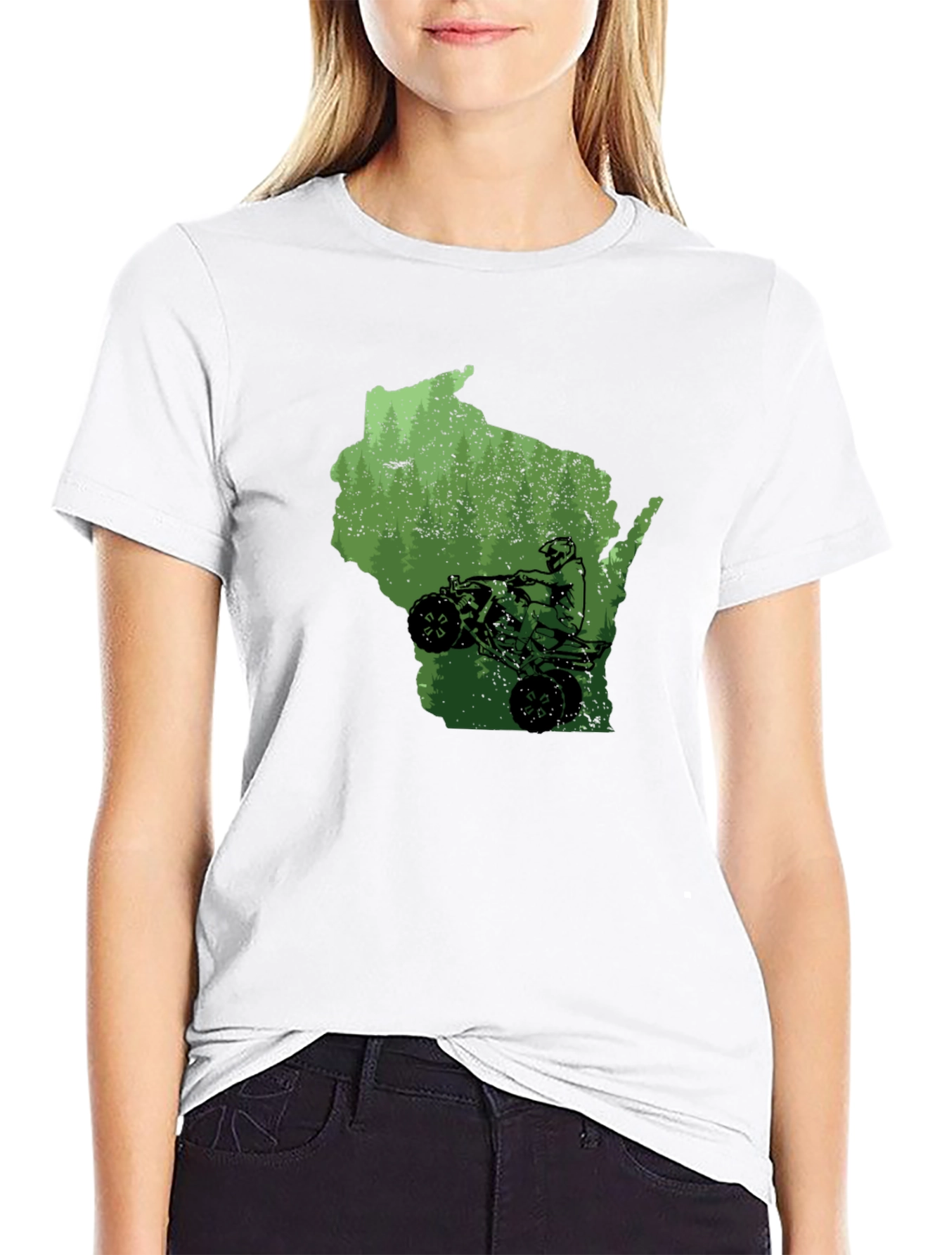 Wisconsin ATV T-Shirt - Ride in Style