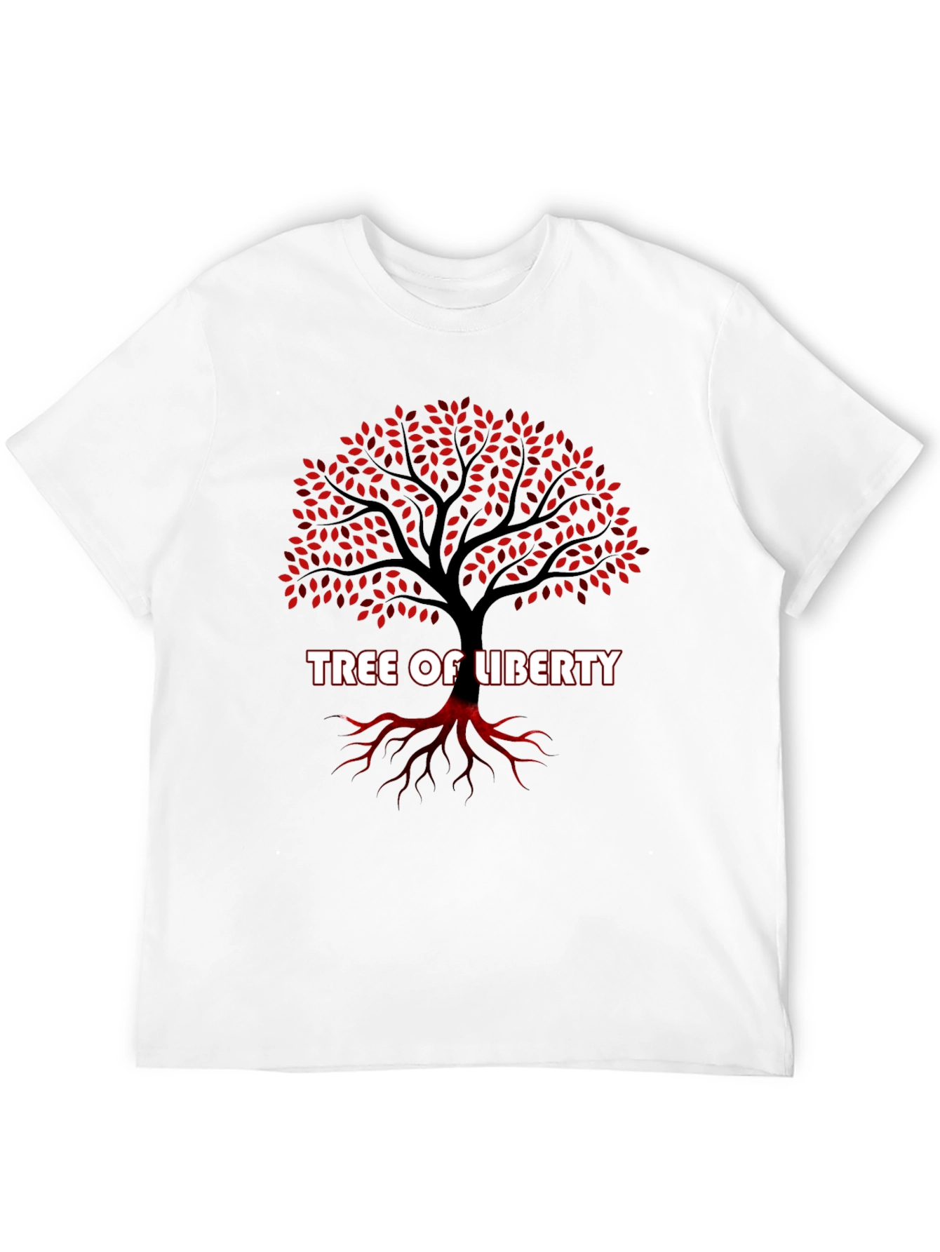 Tree of Liberty Graphic T-Shirt - Black
