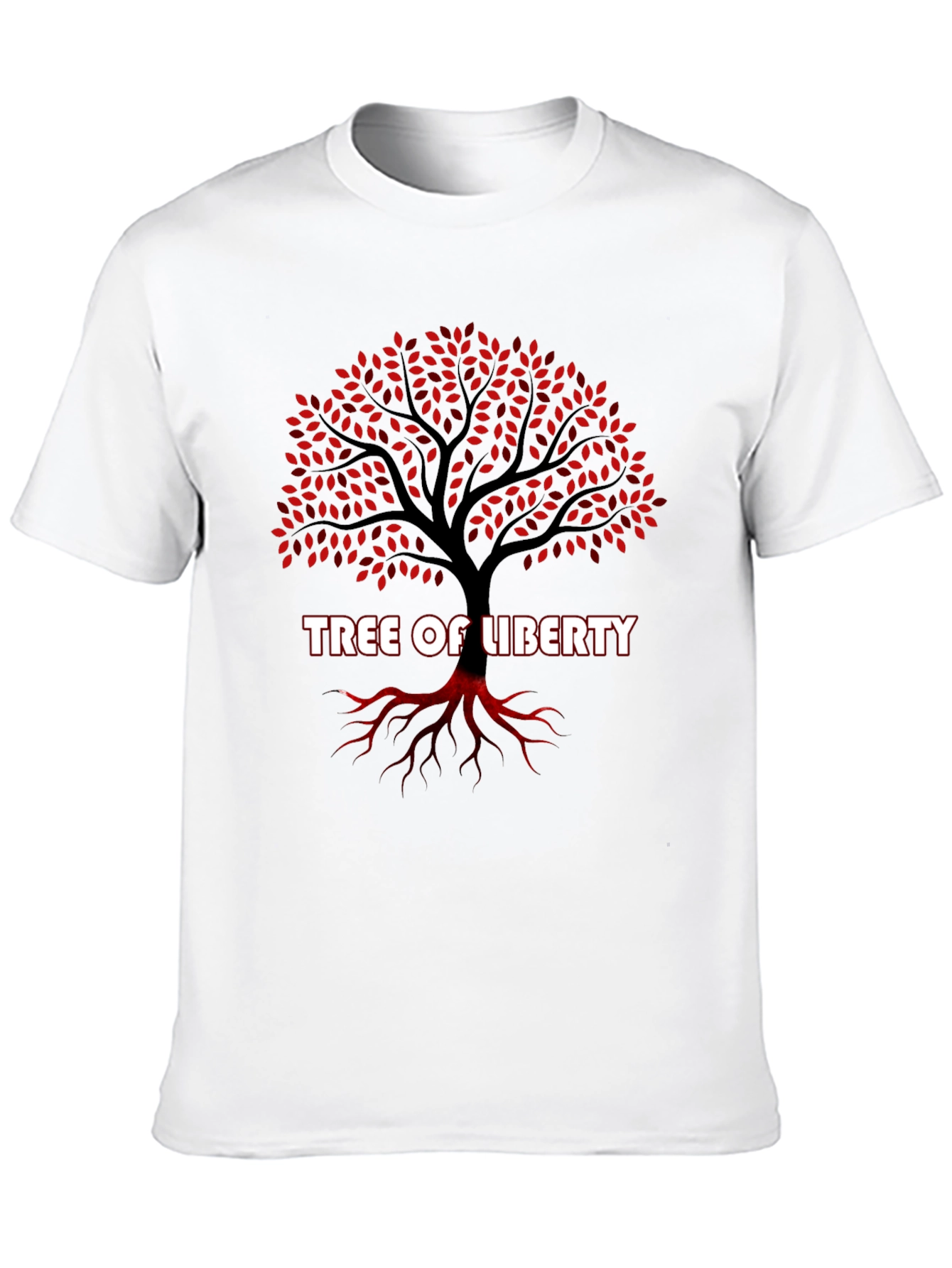 Tree of Liberty Graphic T-Shirt - Black