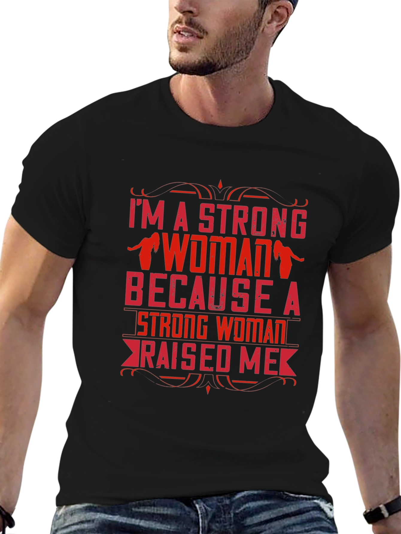 Strong Woman Graphic T-Shirt