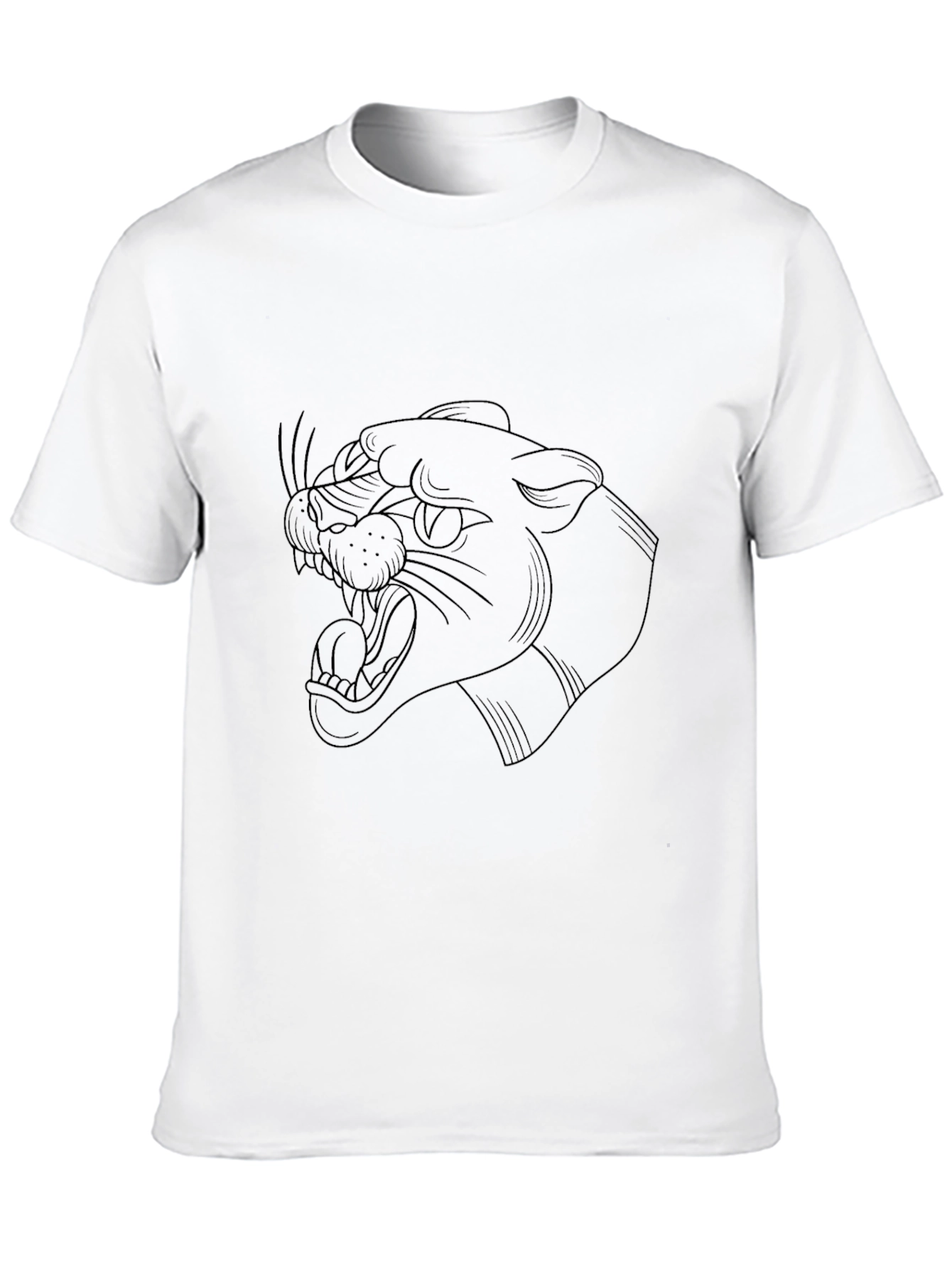 Black Panther Graphic Tee - Mens Casual T-Shirt