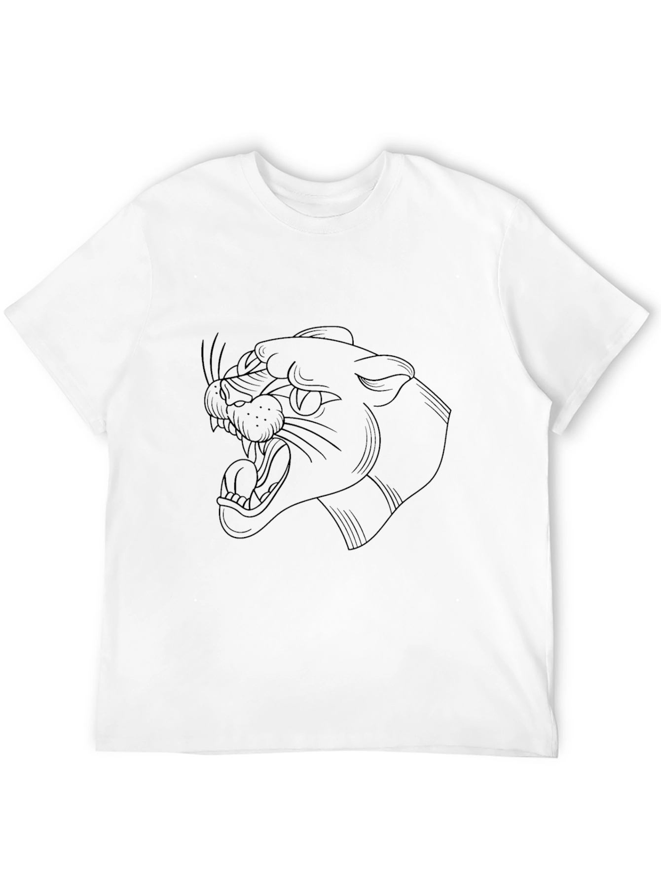 Black Panther Graphic Tee - Mens Casual T-Shirt