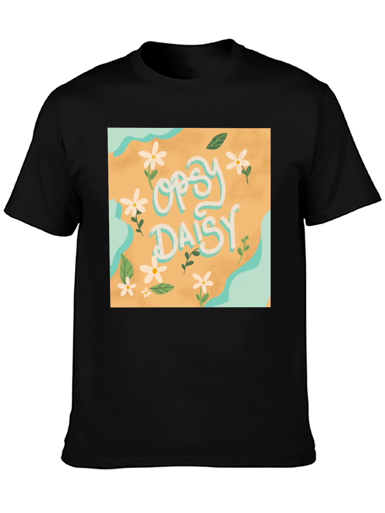 Oopsie Daisy Floral Graphic T-Shirt