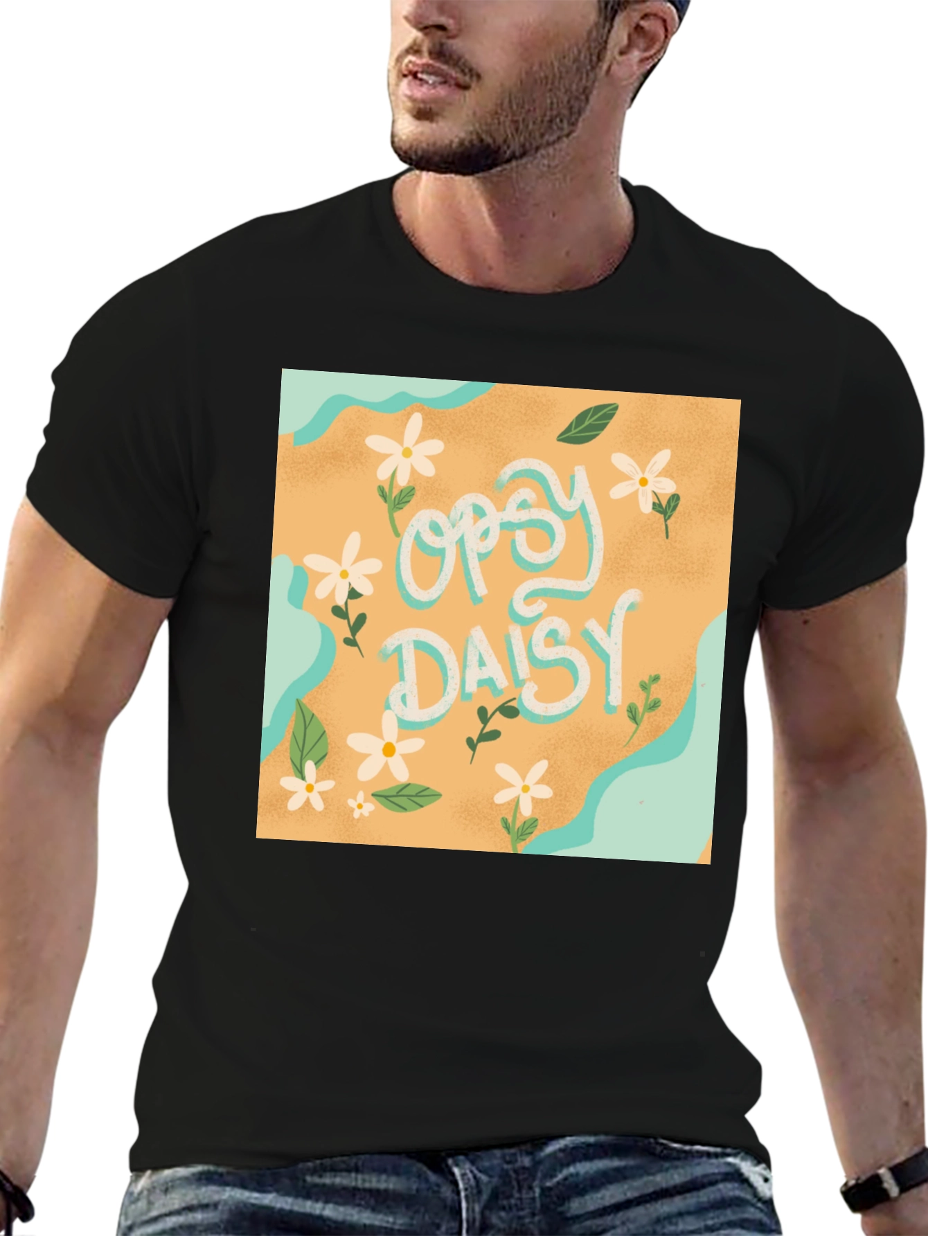 Oopsie Daisy Floral Graphic T-Shirt