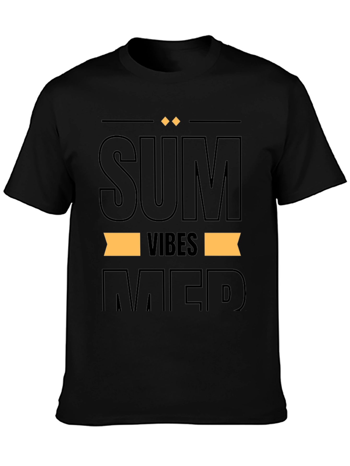 Summer Vibes Graphic Print T-Shirt