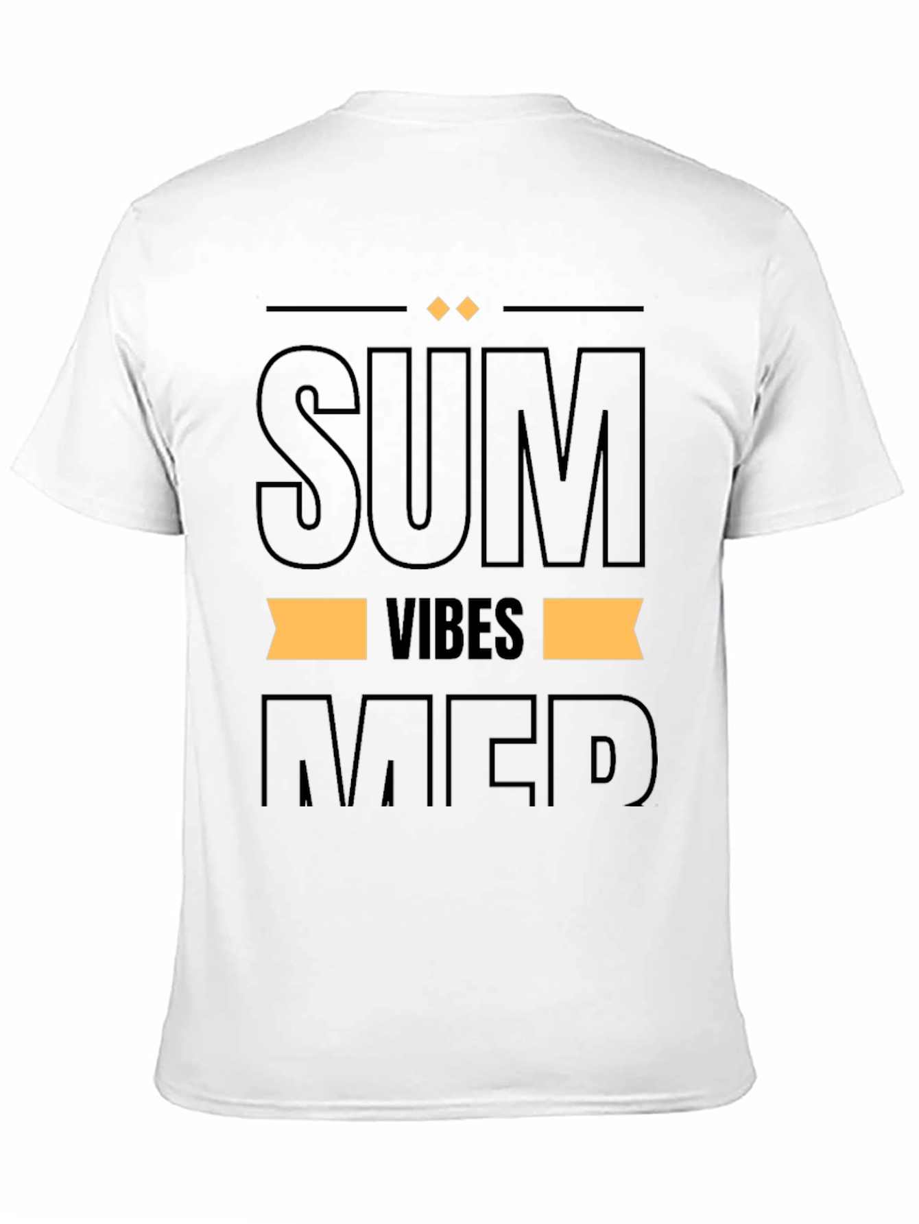 Summer Vibes Graphic Print T-Shirt