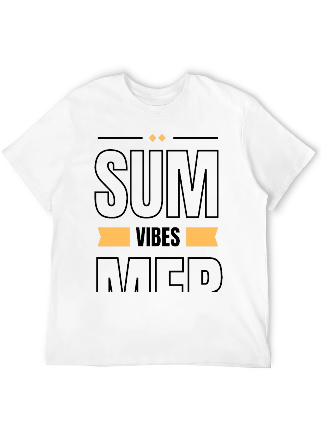 Summer Vibes Graphic Print T-Shirt