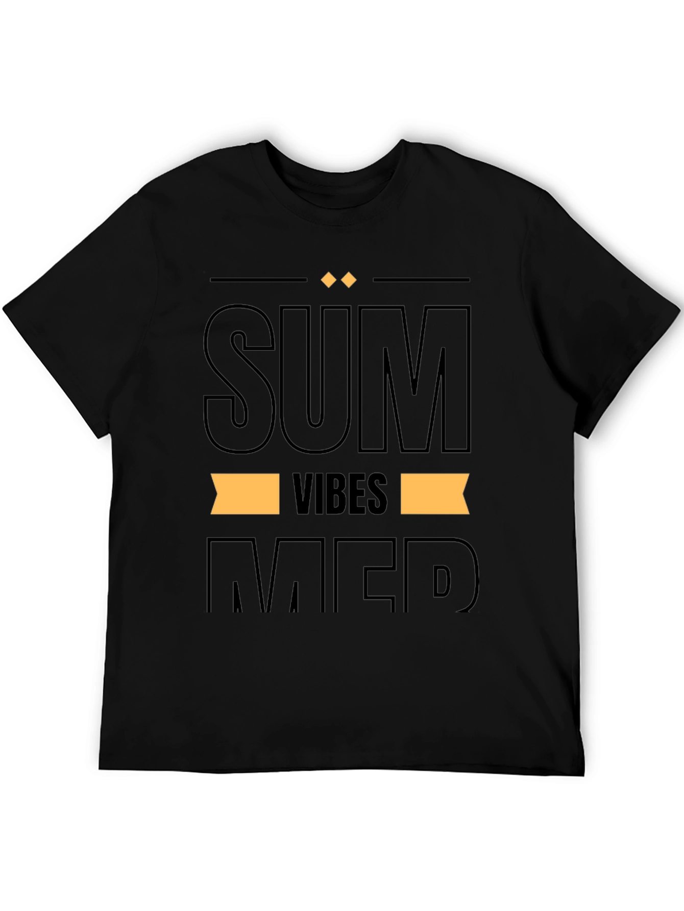 Summer Vibes Graphic Print T-Shirt