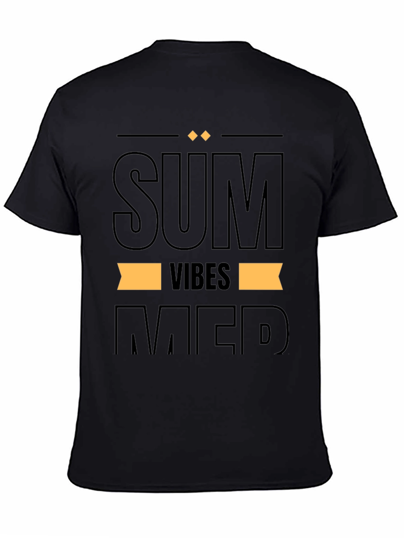 Summer Vibes Graphic Print T-Shirt