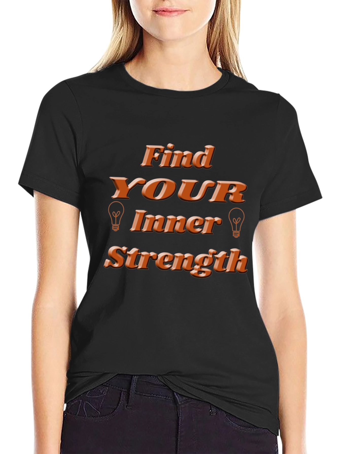 Find Your Inner Strength T-Shirt - Motivational Design