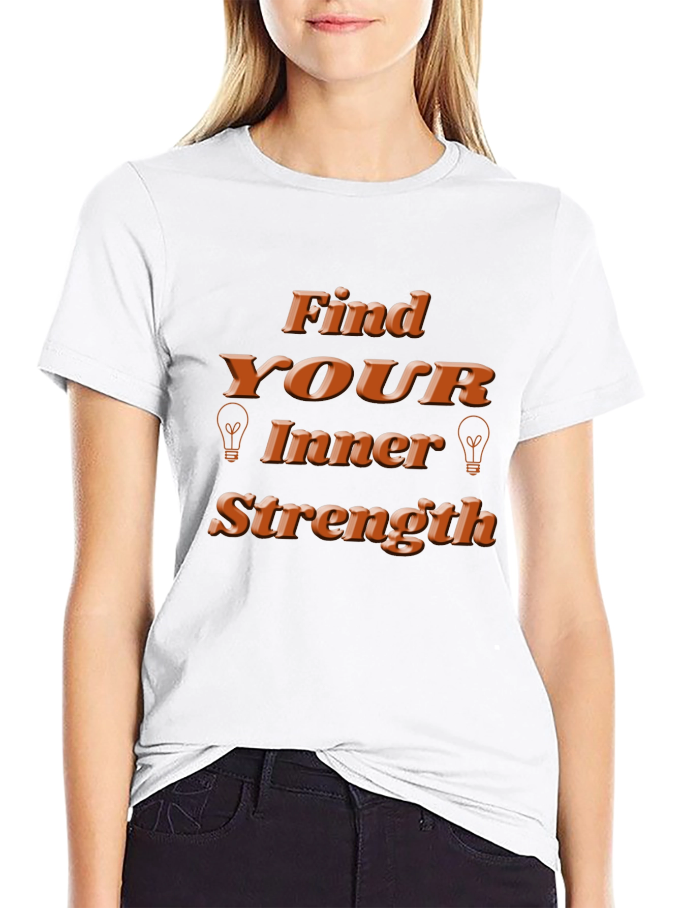 Find Your Inner Strength T-Shirt - Motivational Design