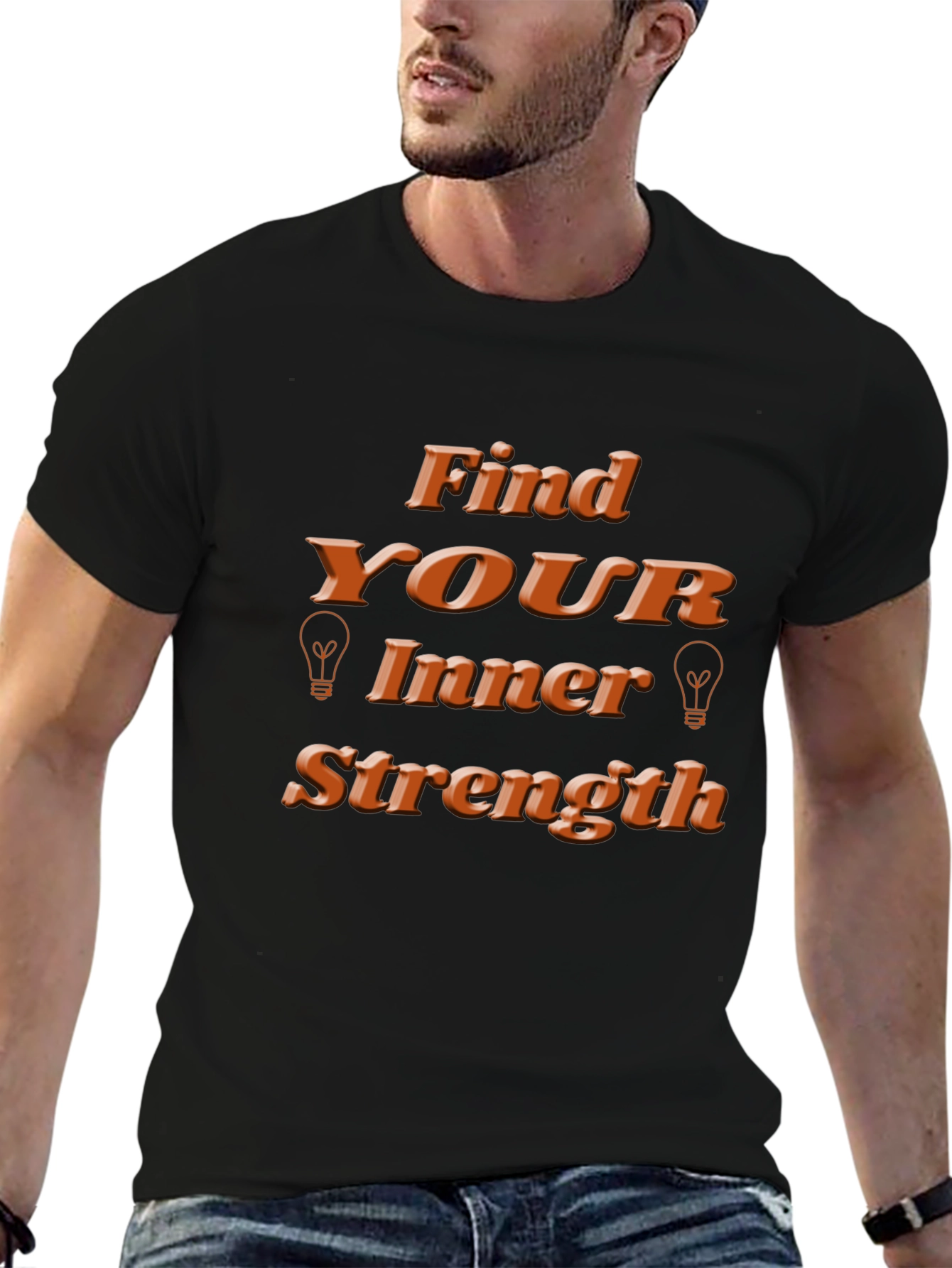 Find Your Inner Strength T-Shirt - Motivational Design