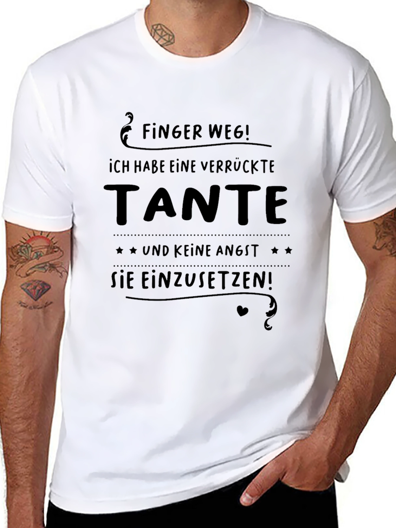 Funny Crazy Aunt Graphic Tee