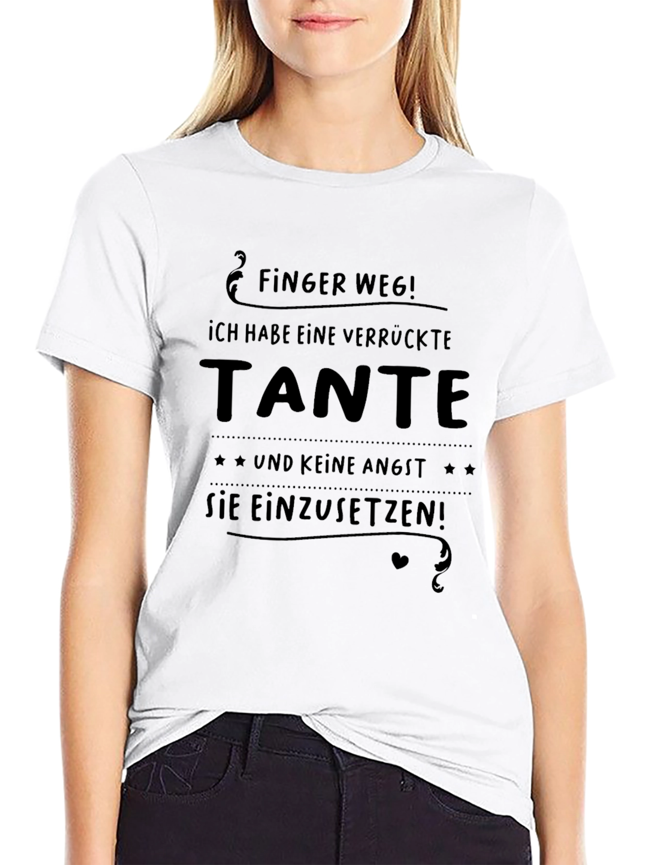Funny Crazy Aunt Graphic Tee