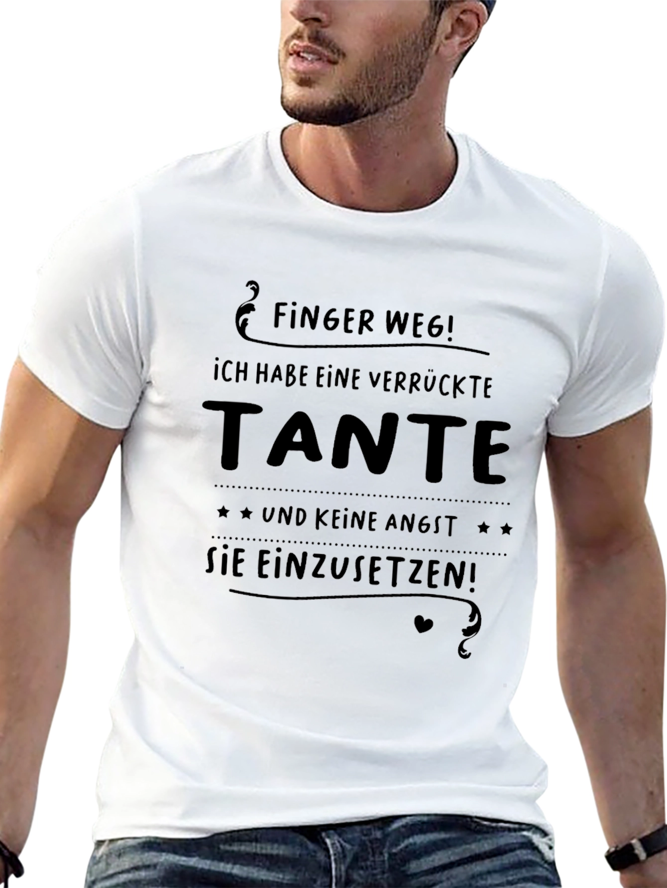 Funny Crazy Aunt Graphic Tee