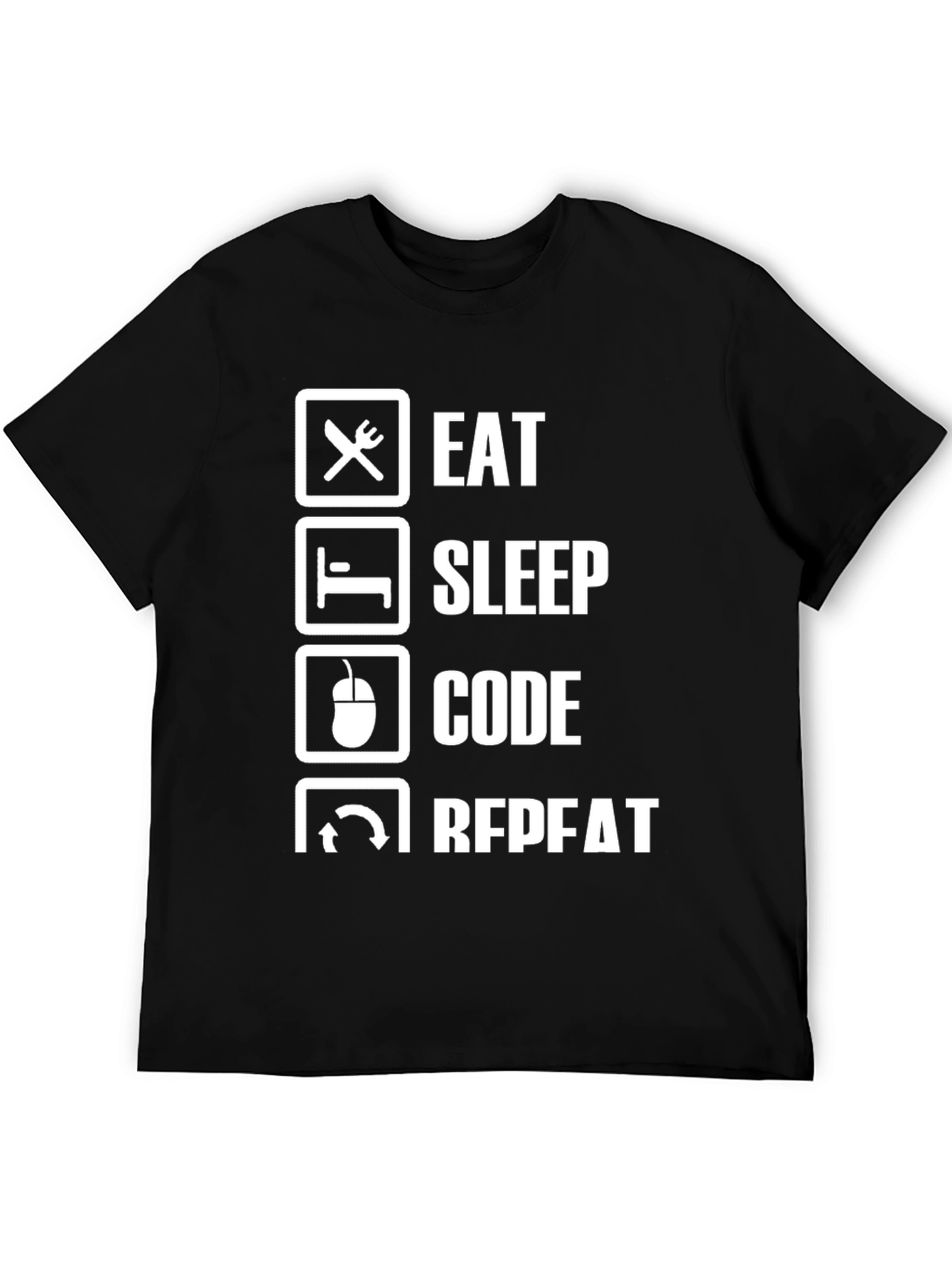 Eat Sleep Code Repeat Programmer T-Shirt