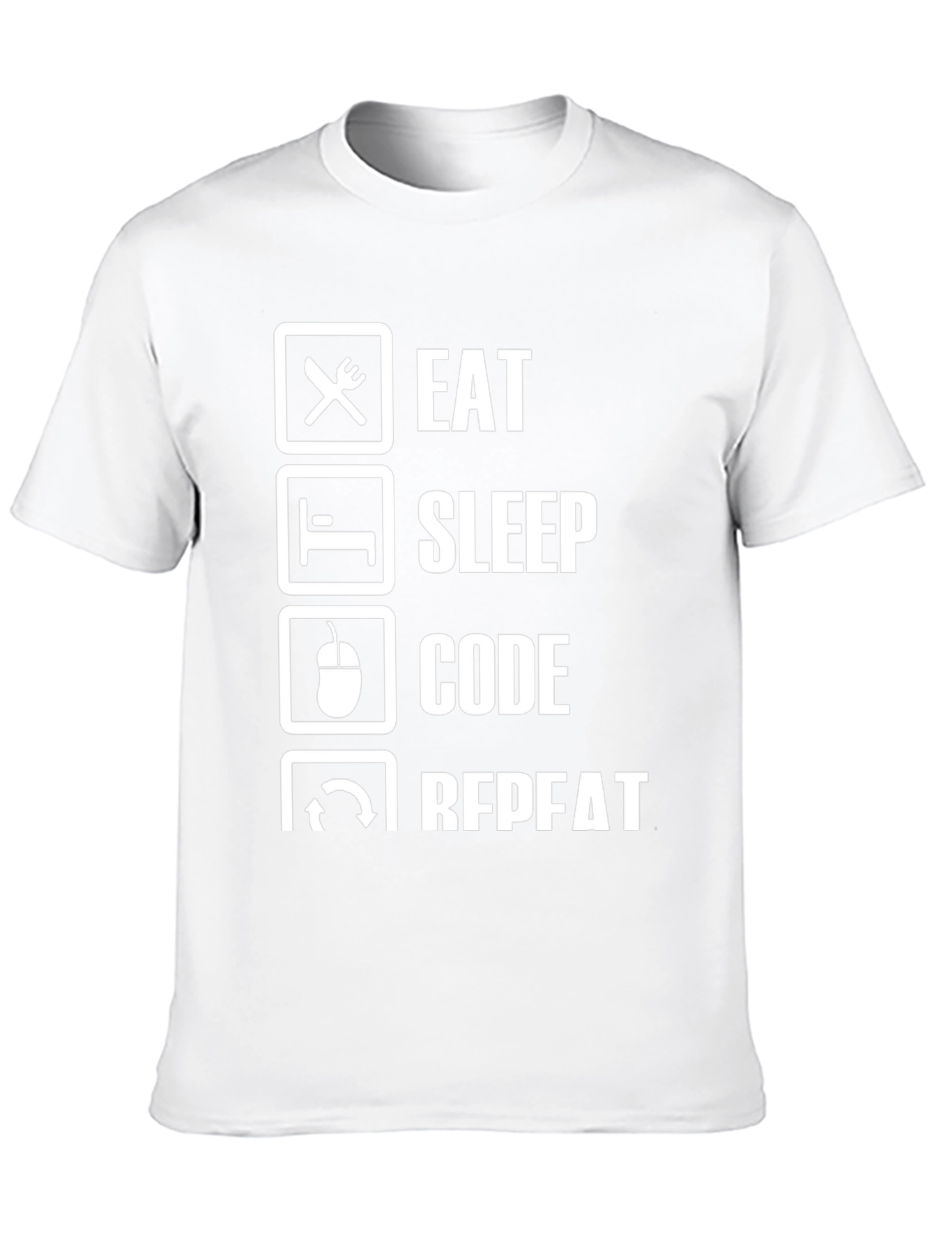 Eat Sleep Code Repeat Programmer T-Shirt