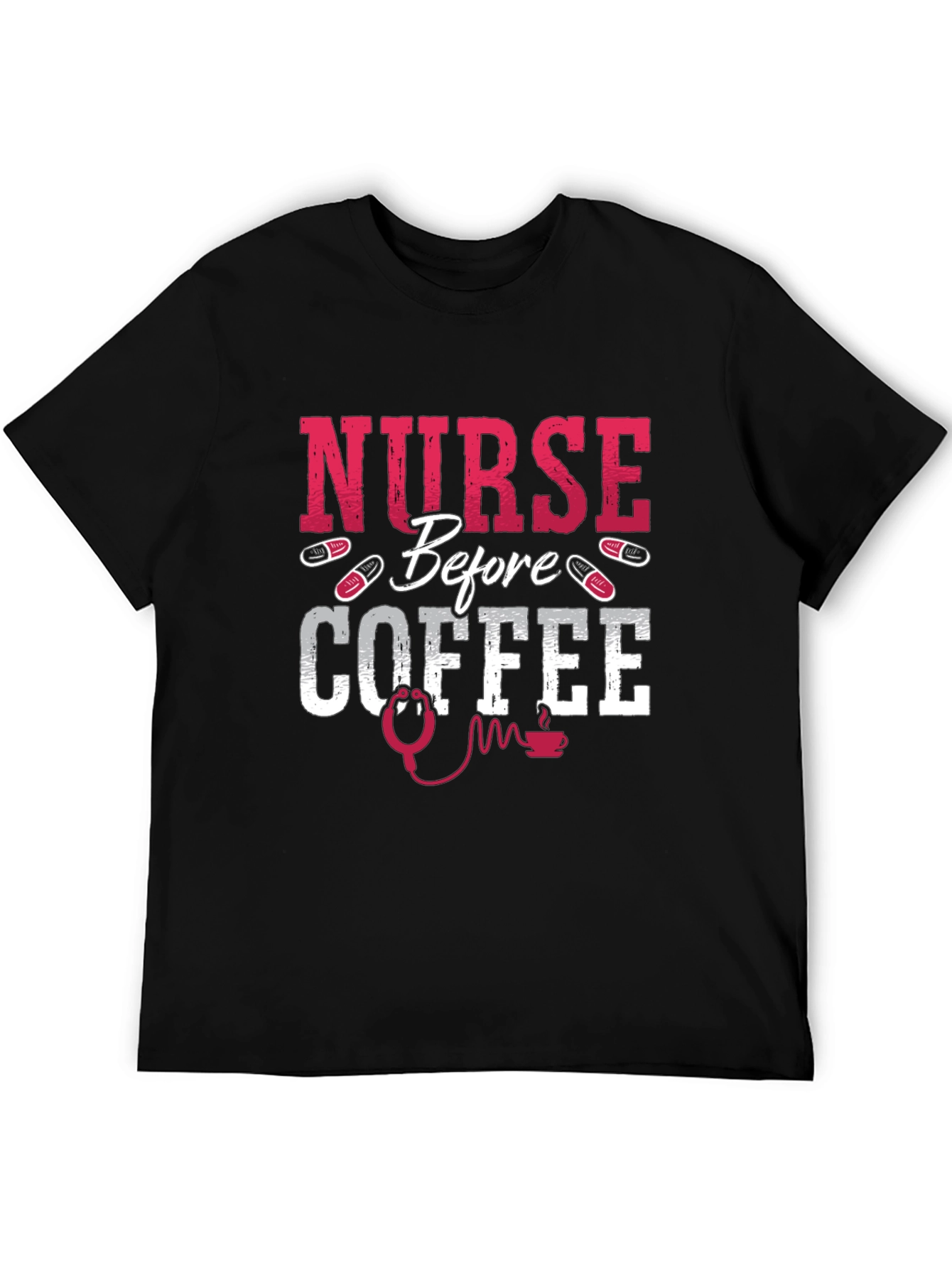 Nurse Before Coffee Graphic Tee