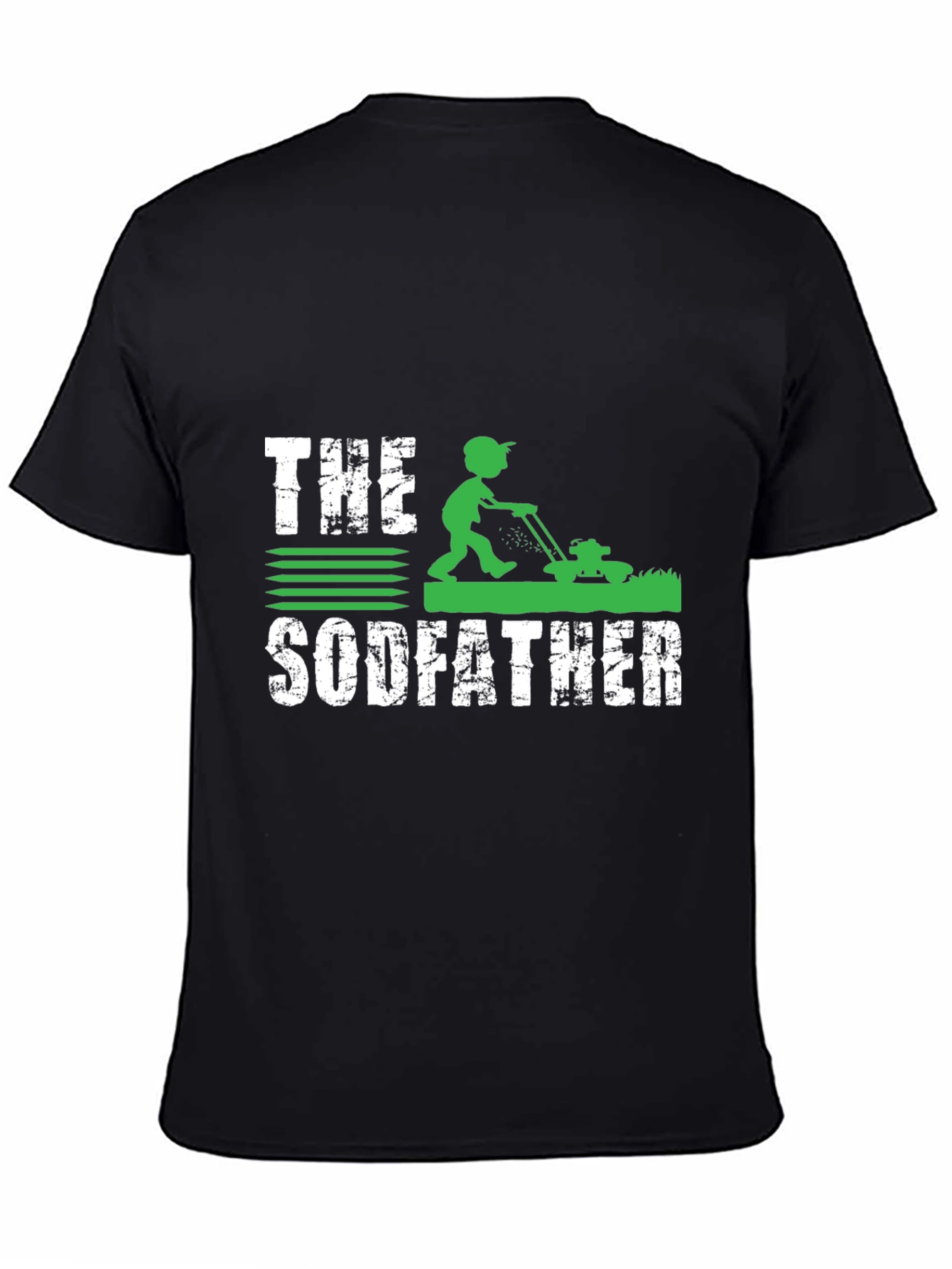 The Sodfather Funny Lawn Care T-Shirt