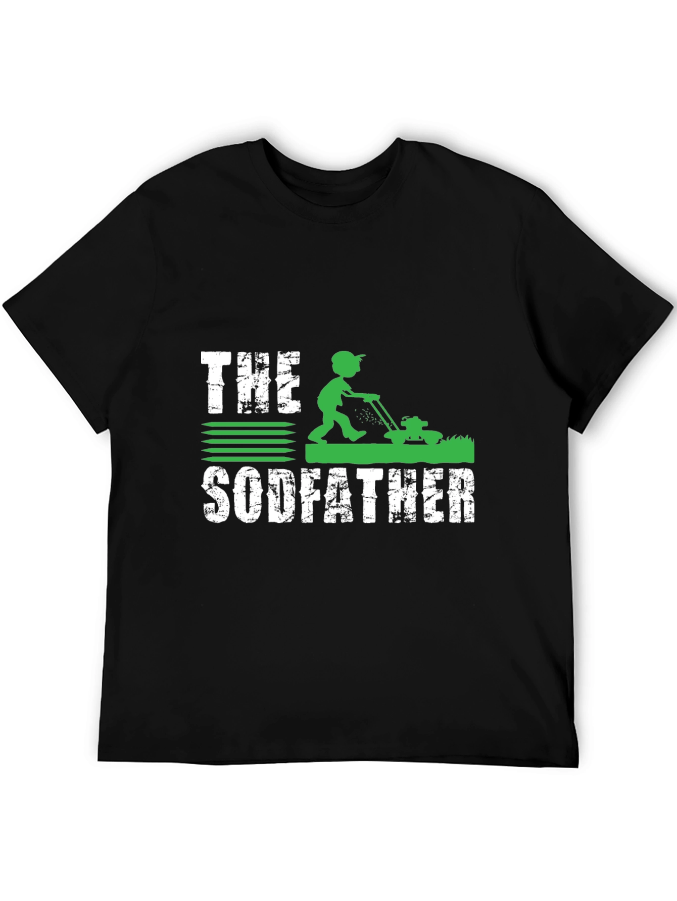 The Sodfather Funny Lawn Care T-Shirt