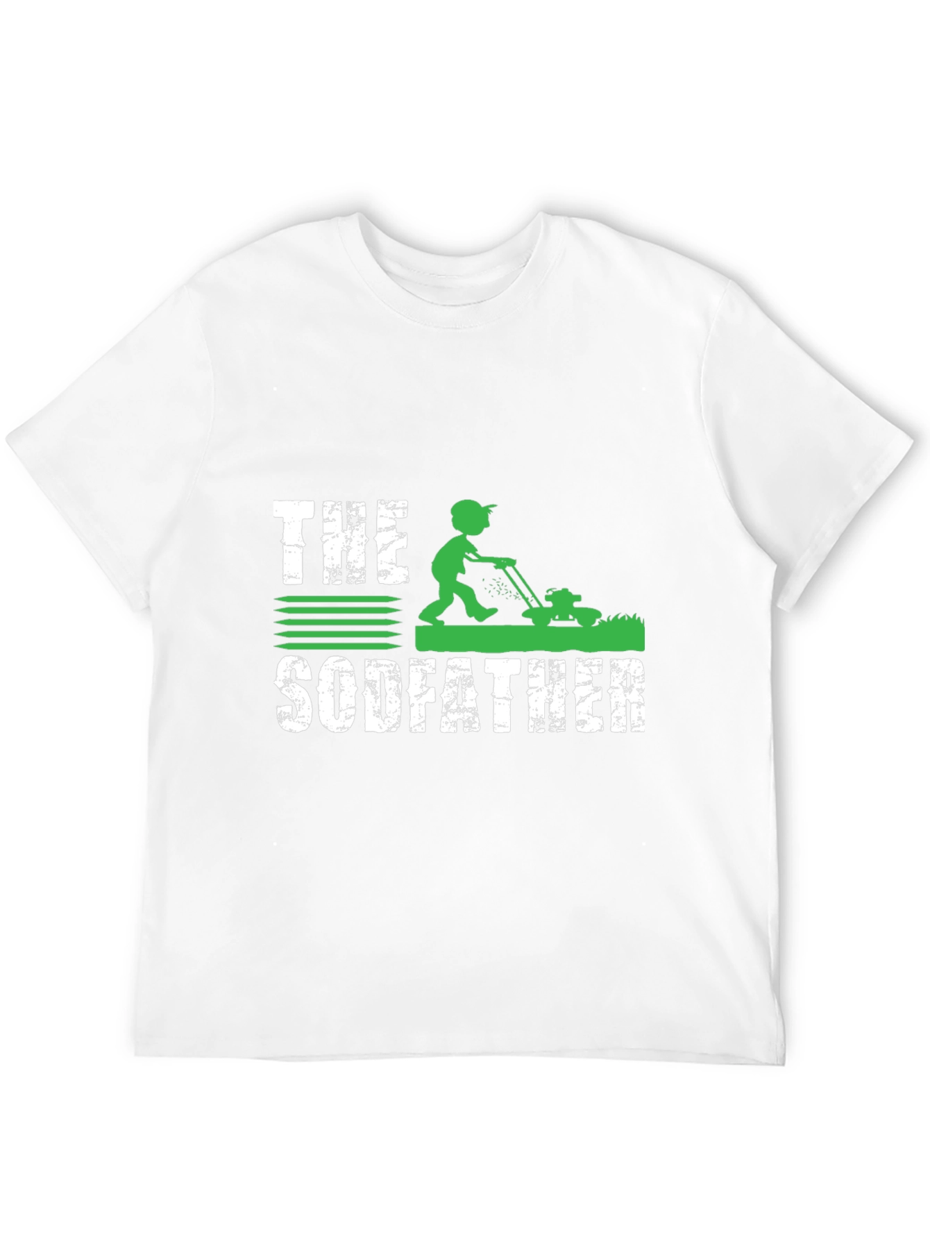 The Sodfather Funny Lawn Care T-Shirt