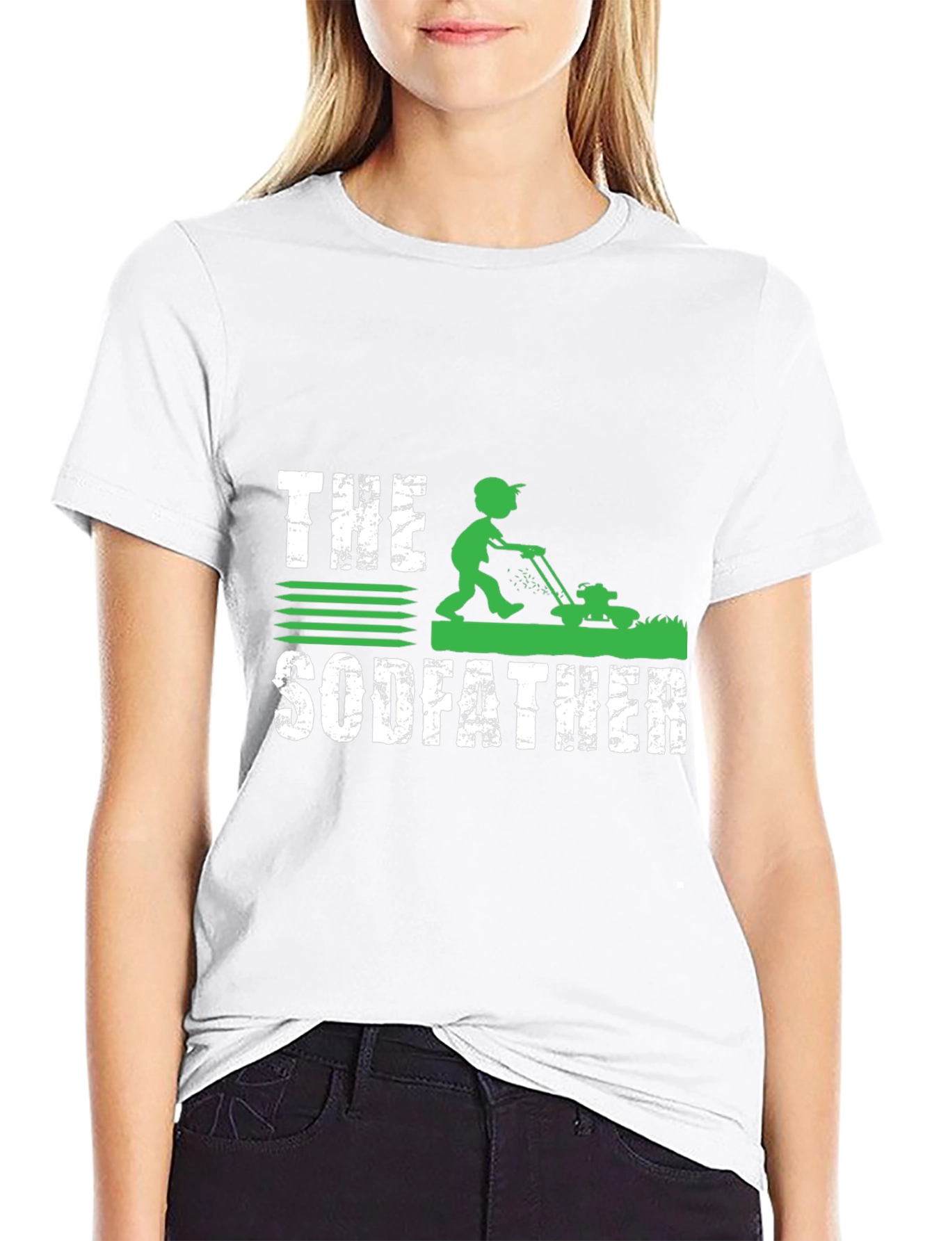 The Sodfather Funny Lawn Care T-Shirt