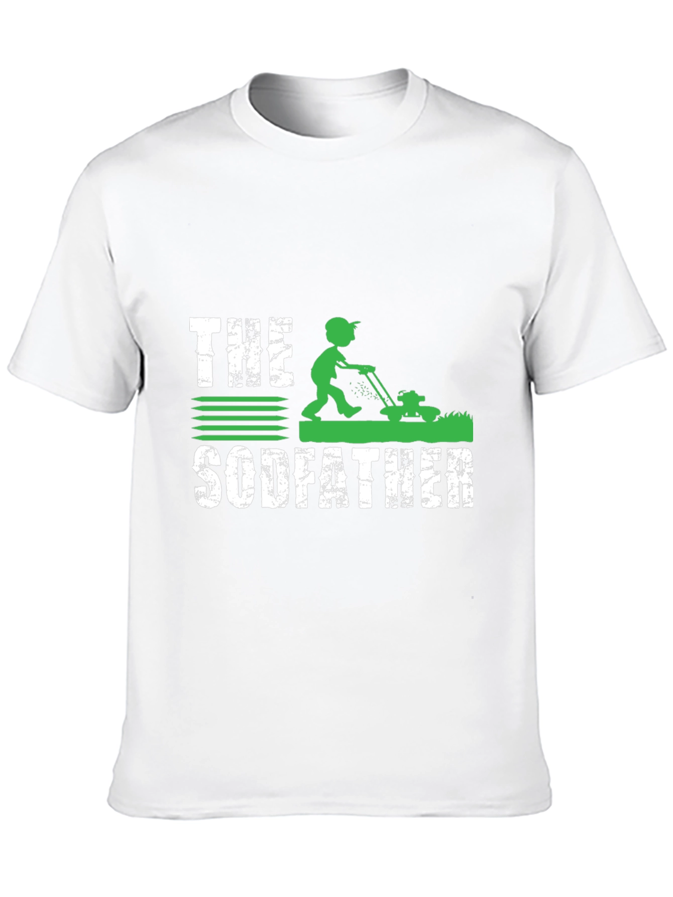 The Sodfather Funny Lawn Care T-Shirt