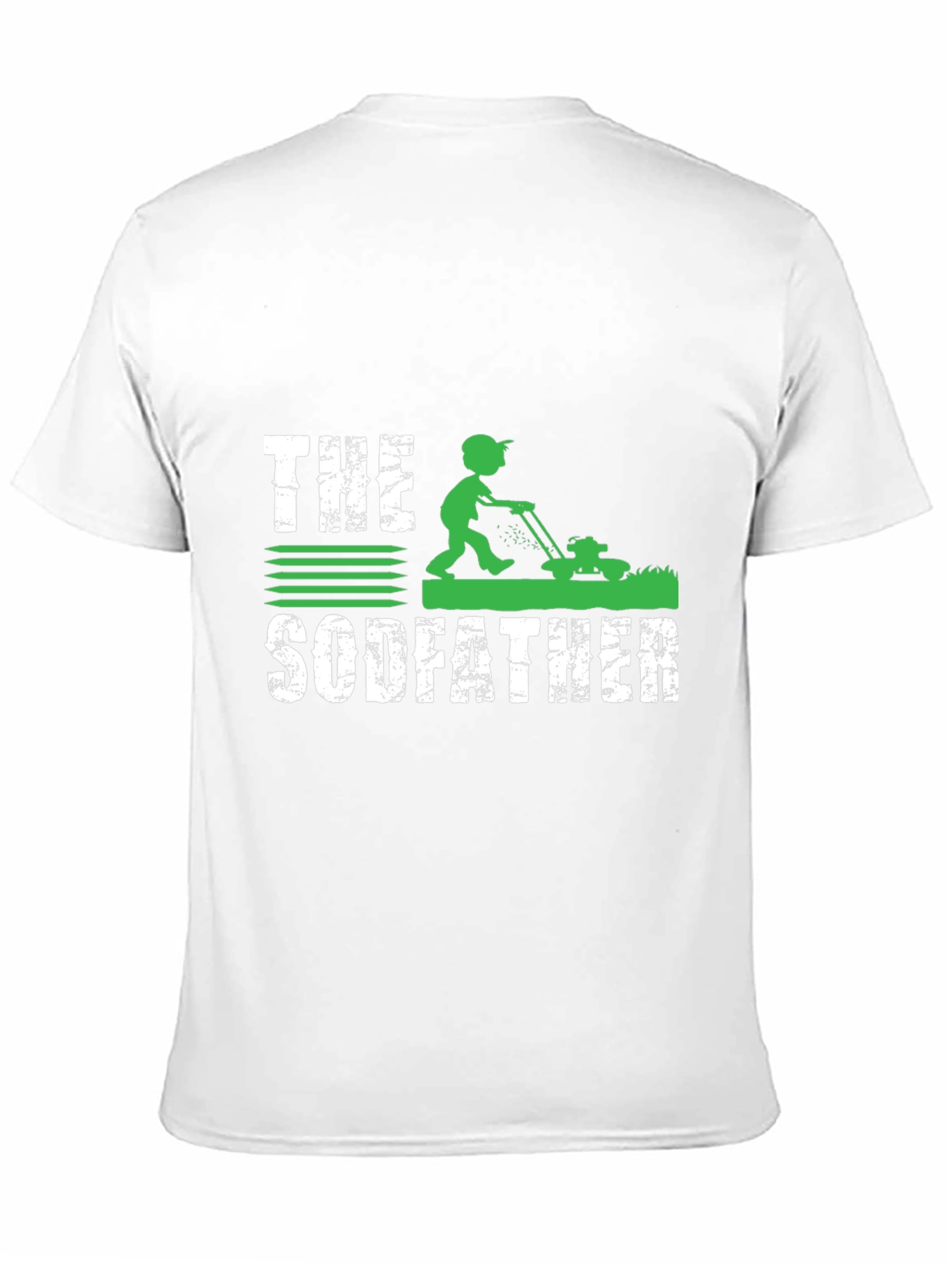 The Sodfather Funny Lawn Care T-Shirt