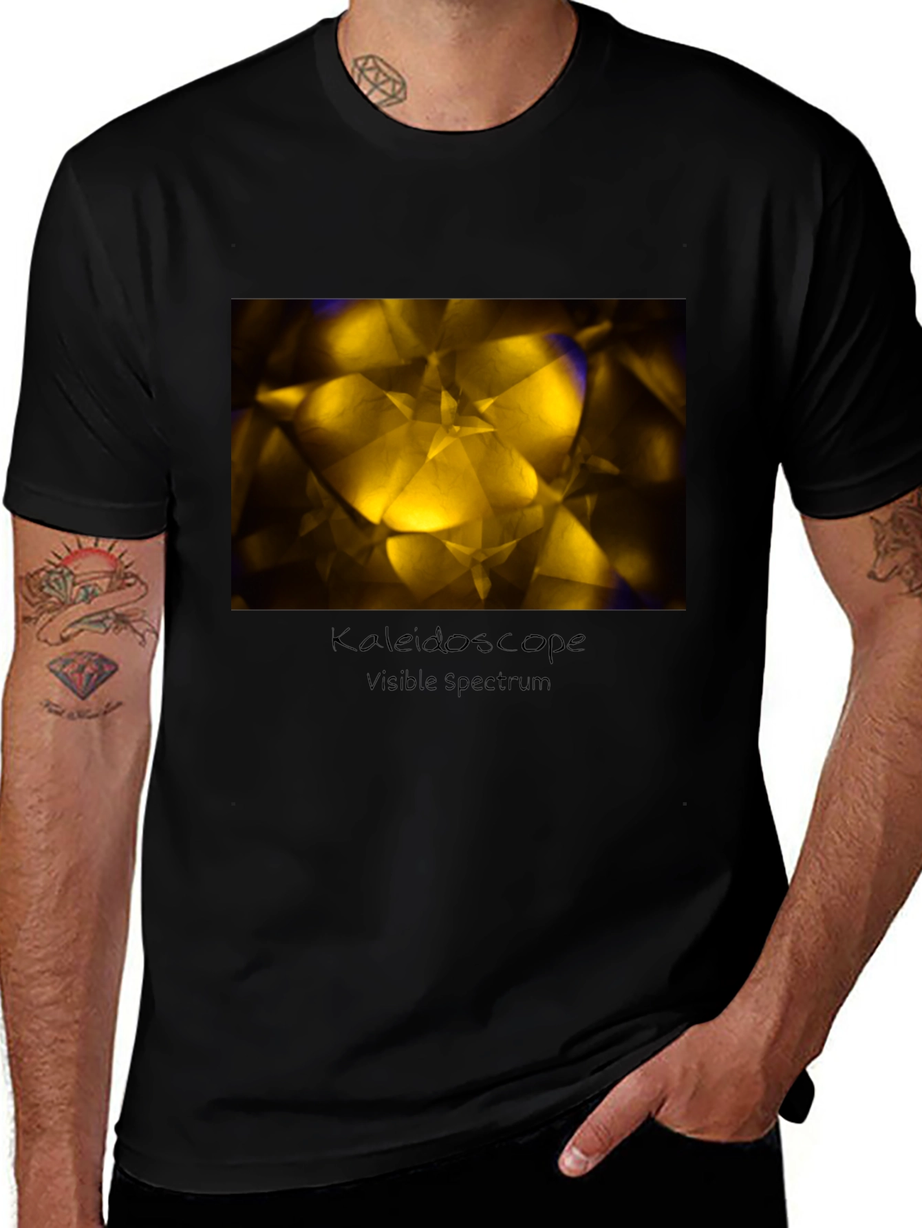 Kaleidoscope Visible Spectrum Graphic T-Shirt