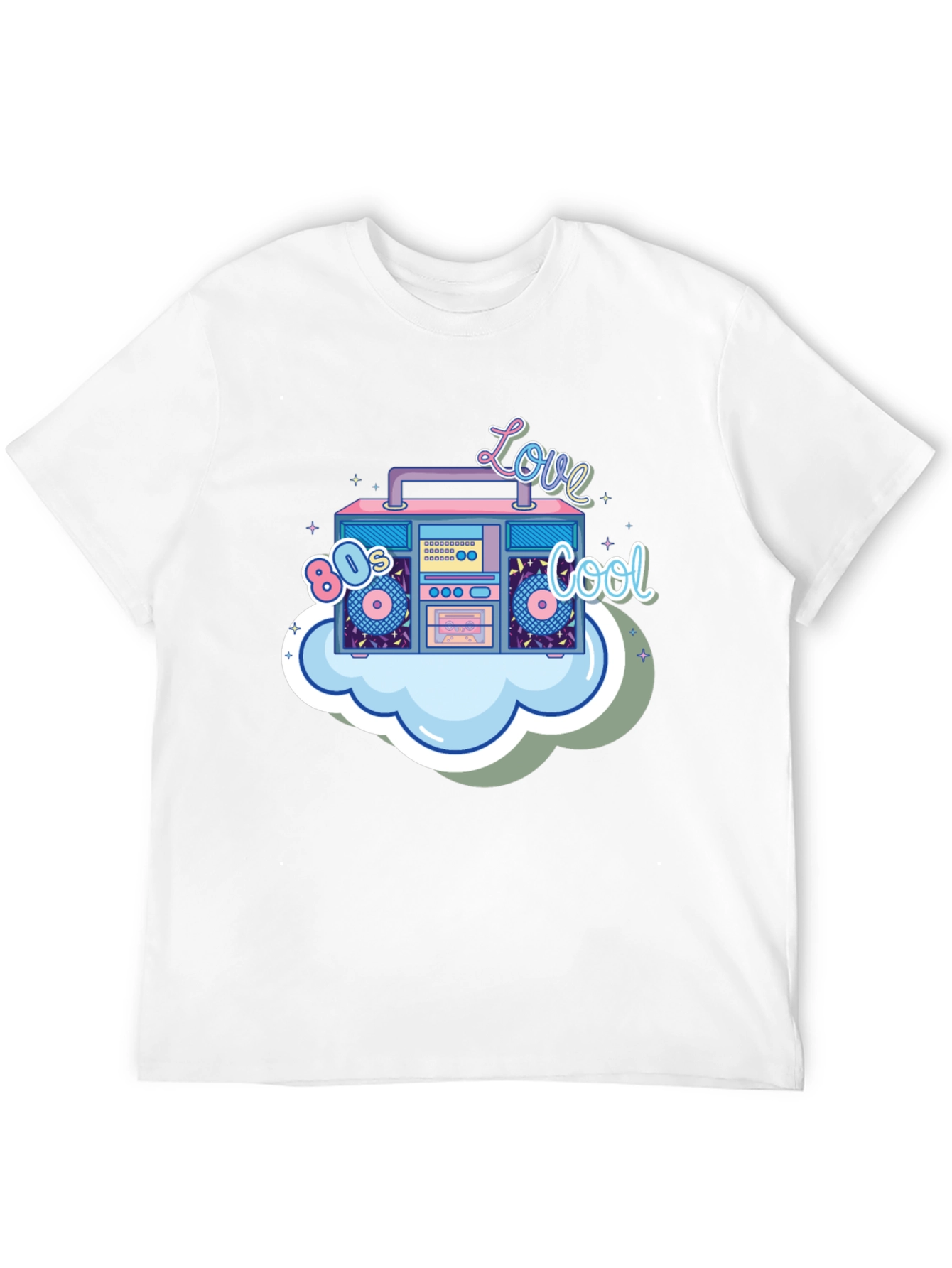 80s Love Cool Graphic T-Shirt