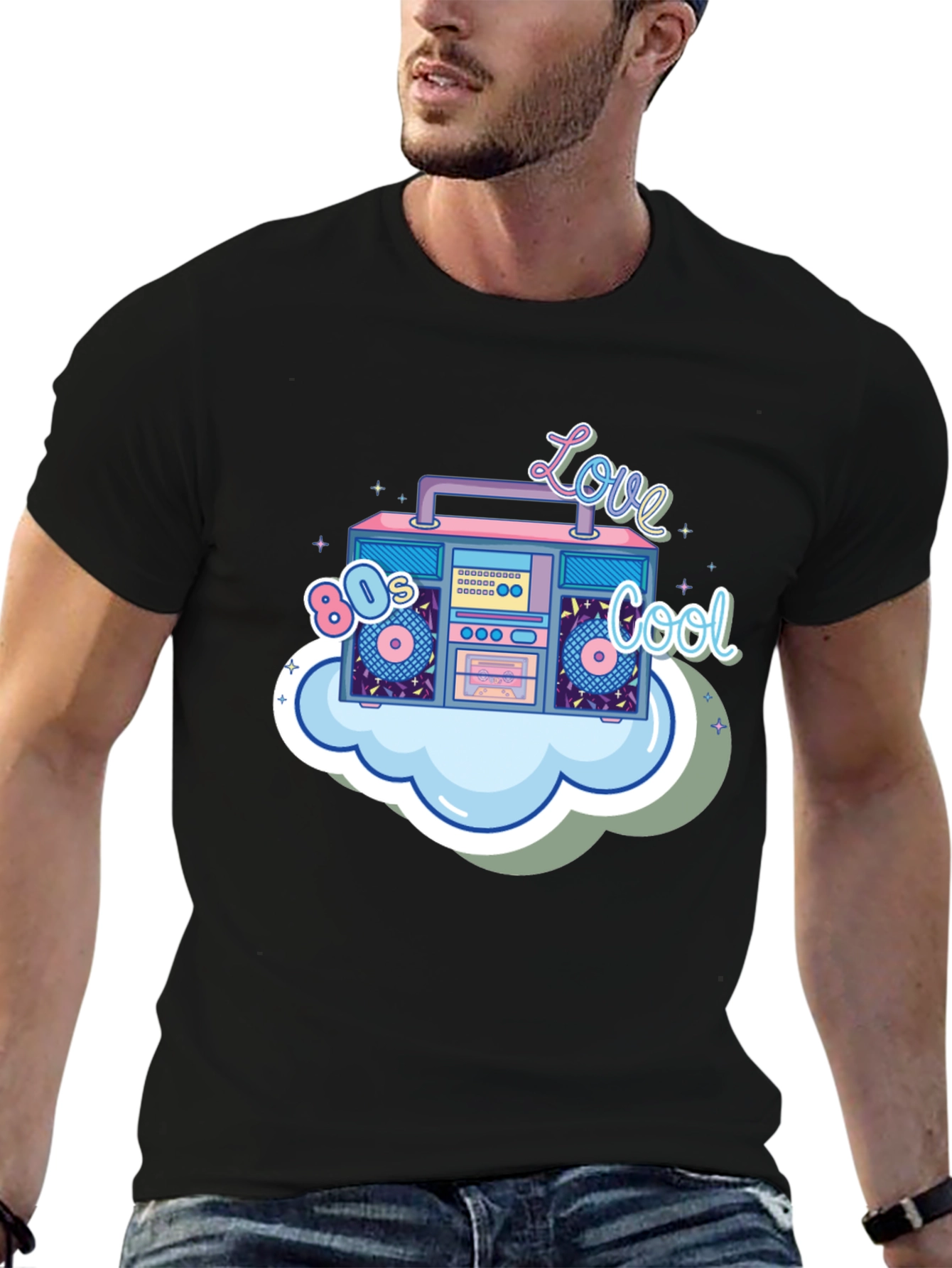 80s Love Cool Graphic T-Shirt