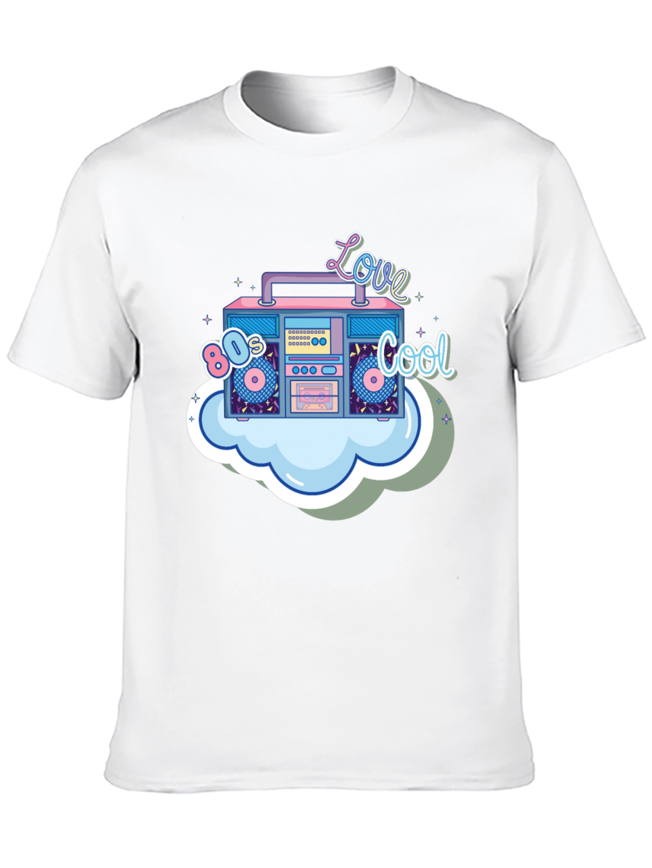 80s Love Cool Graphic T-Shirt