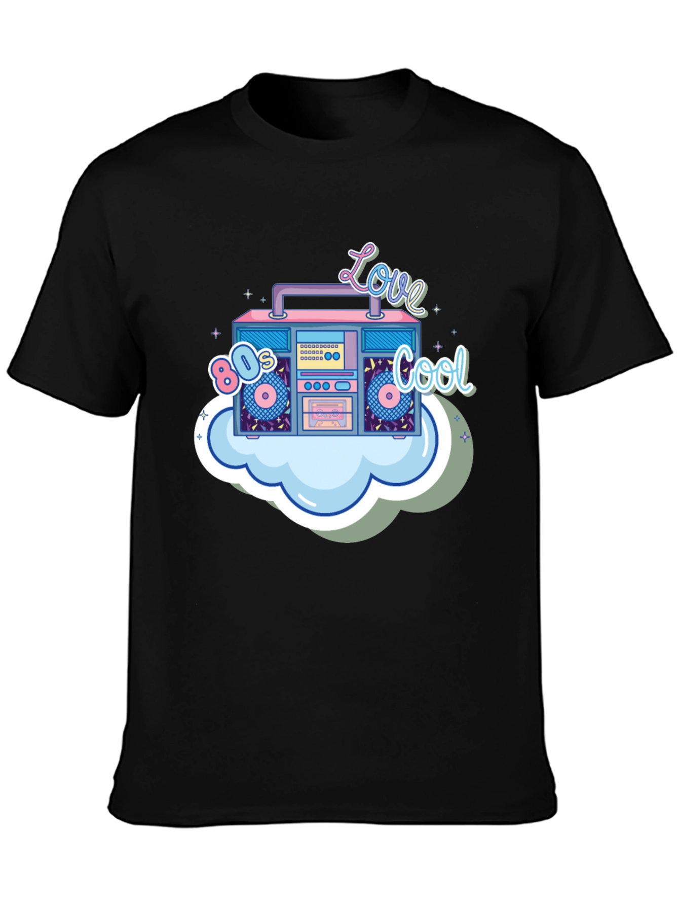 80s Love Cool Graphic T-Shirt