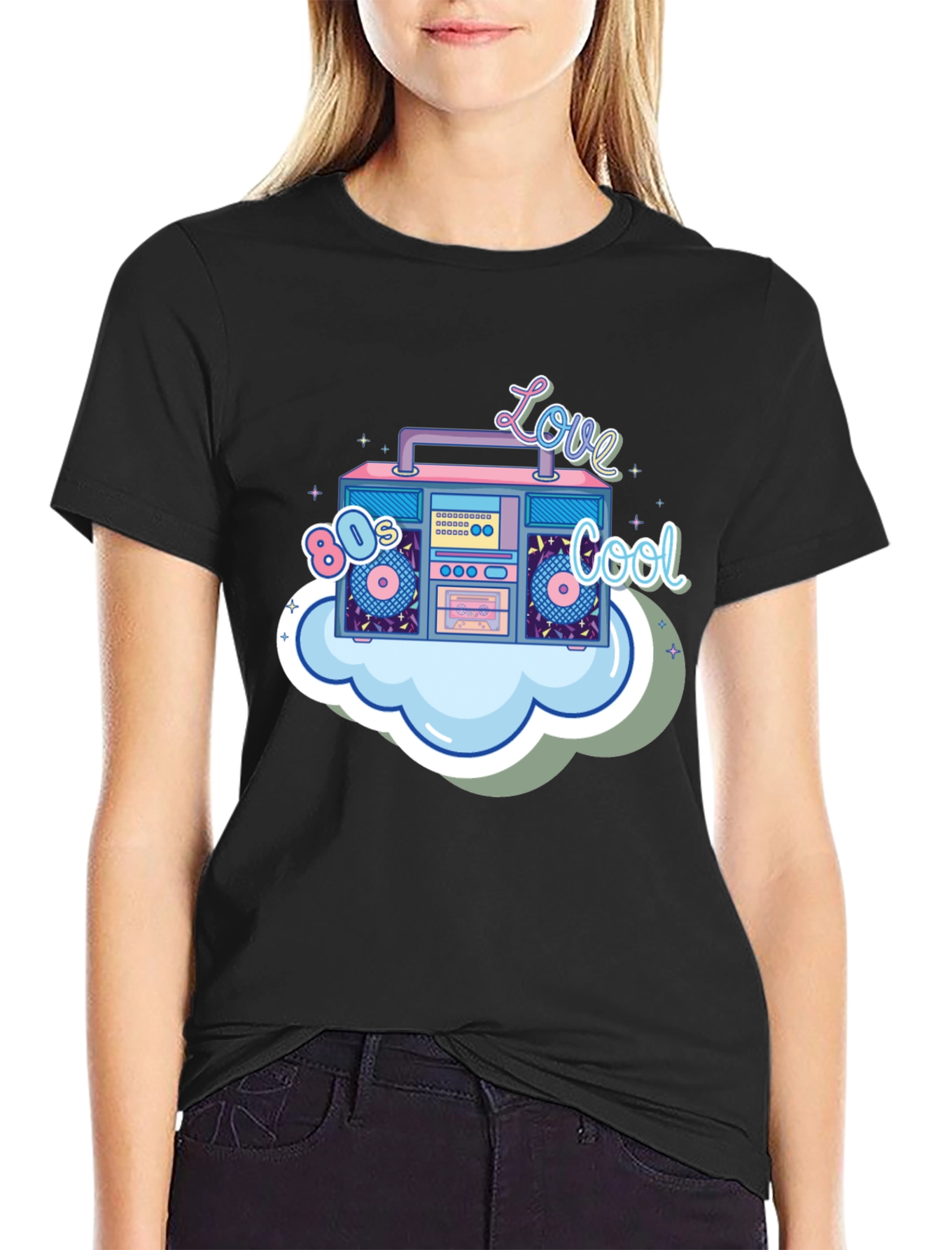 80s Love Cool Graphic T-Shirt