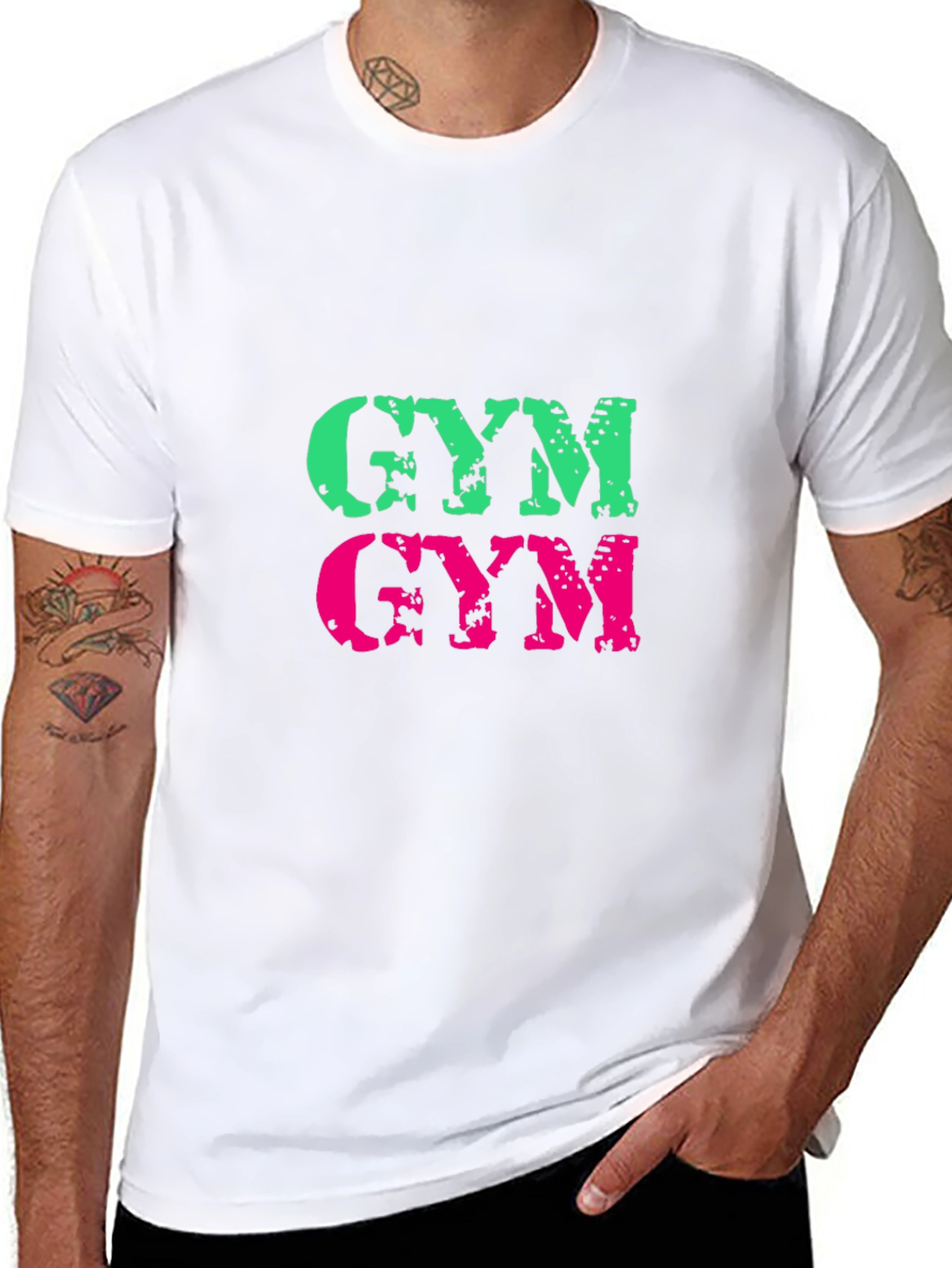 GYM Graphic T-Shirt - Fitness Apparel