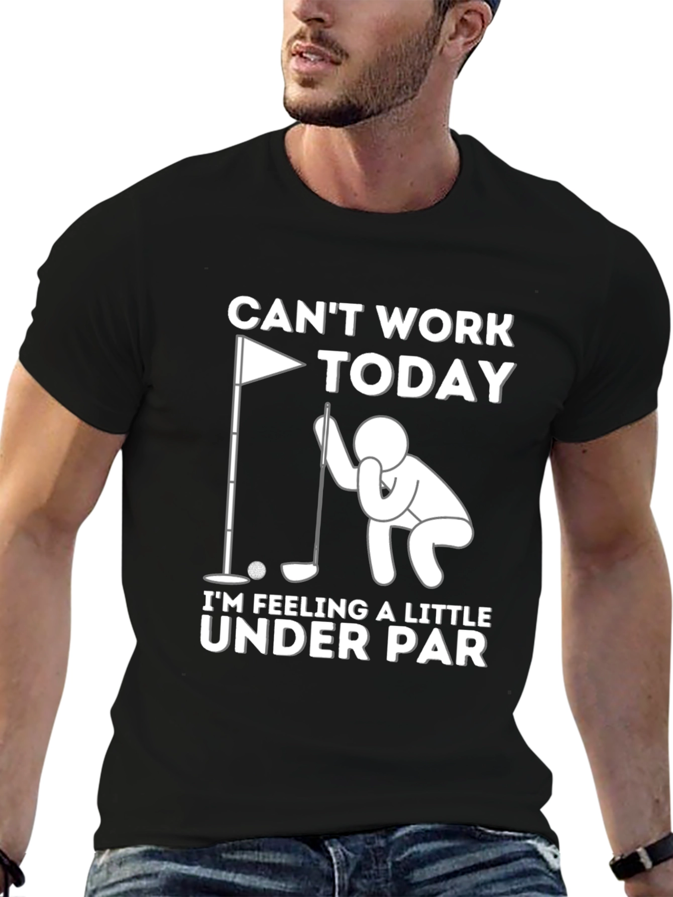 Funny Golf T-Shirt - Under Par Tee