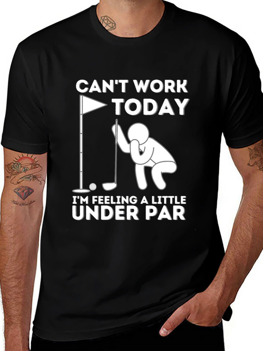 Funny Golf T-Shirt - Under Par Tee