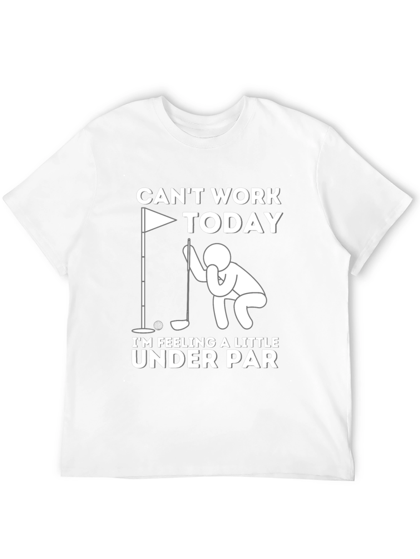 Funny Golf T-Shirt - Under Par Tee