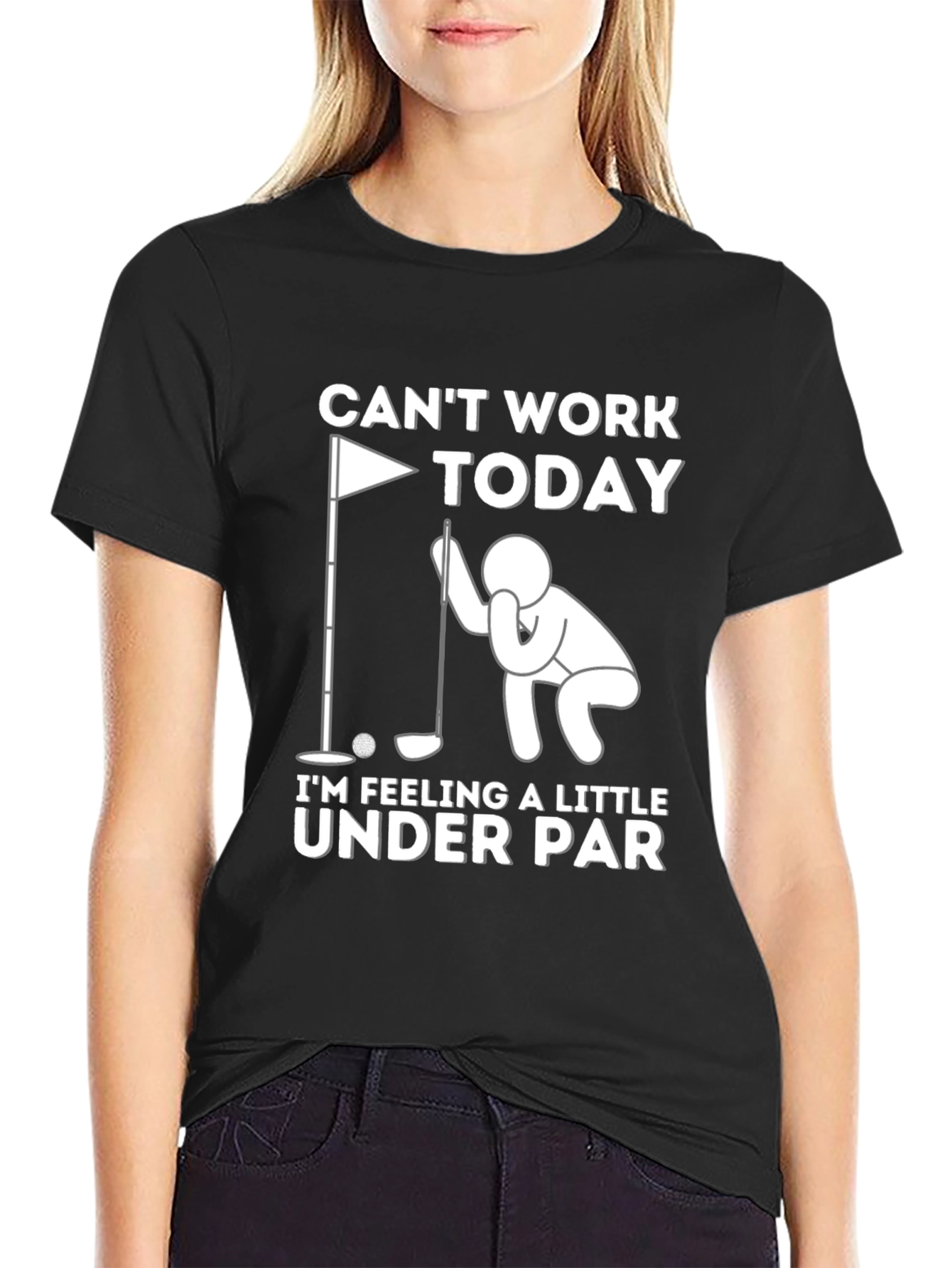 Funny Golf T-Shirt - Under Par Tee