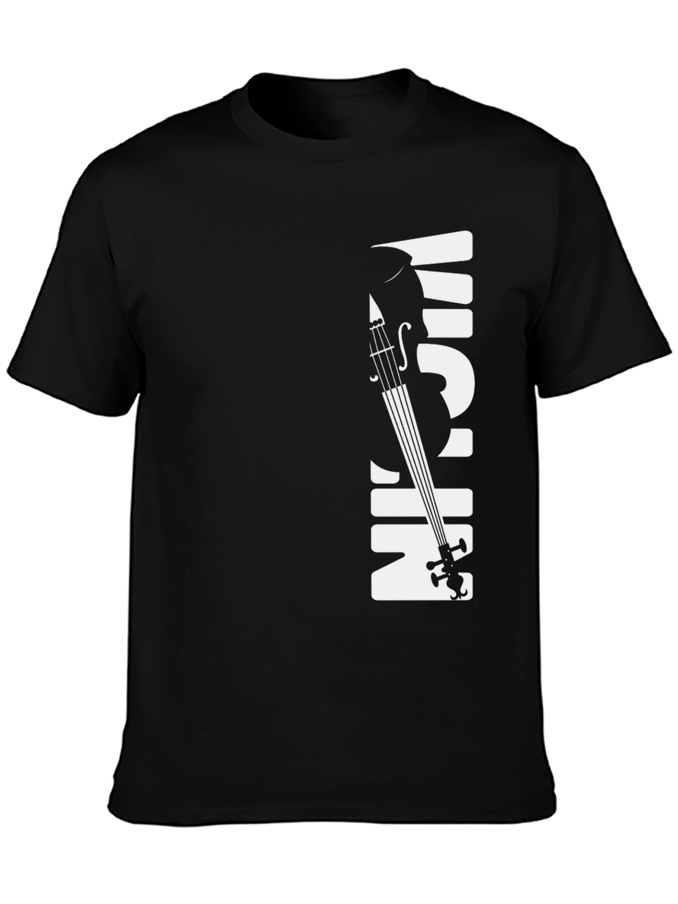 Violin Graphic T-Shirt - Classic Musician Tee