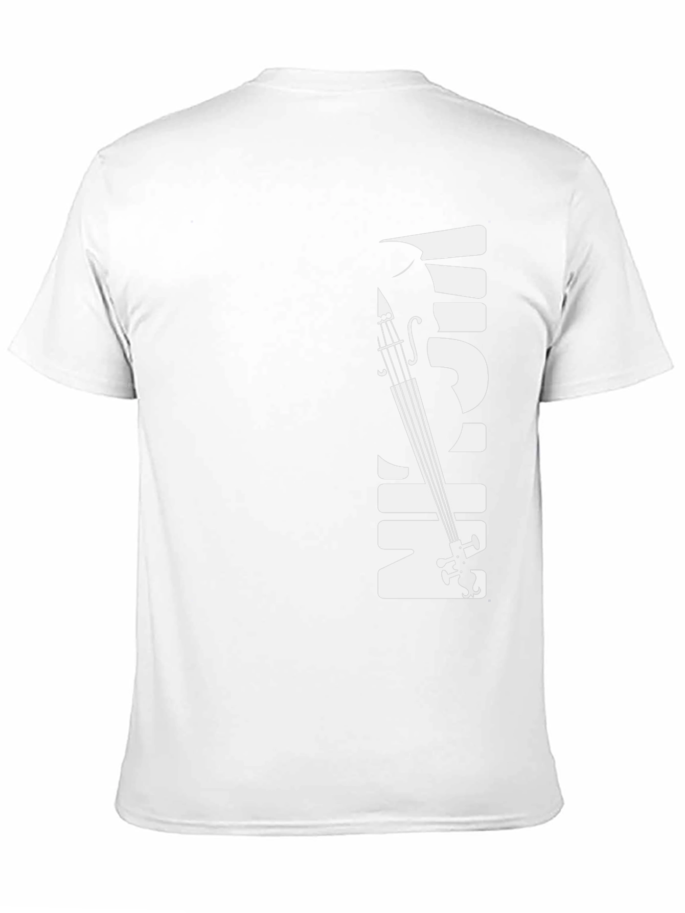 Violin Graphic T-Shirt - Classic Musician Tee