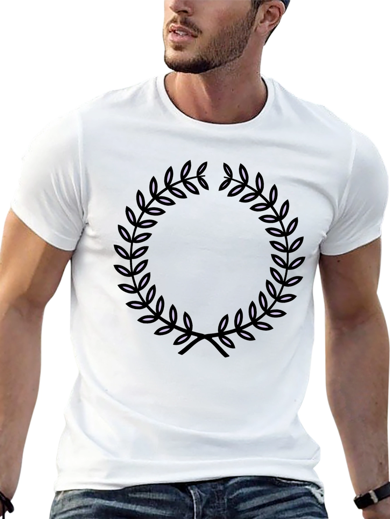 Classic Laurel Wreath Graphic Tee