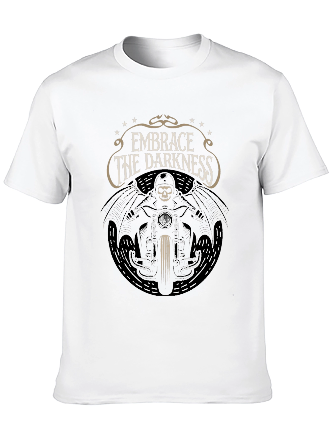 Embrace the Darkness Biker T-Shirt