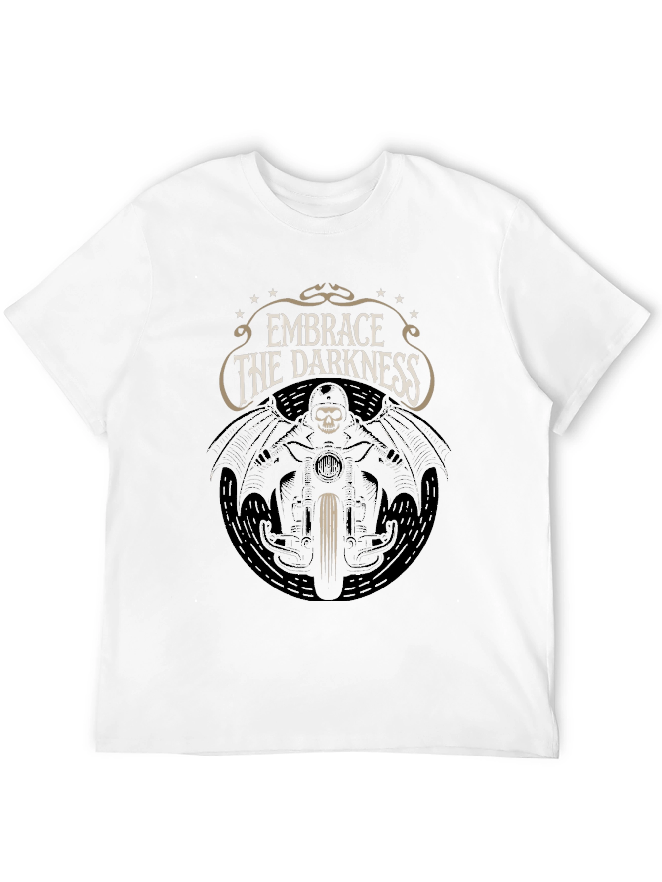 Embrace the Darkness Biker T-Shirt
