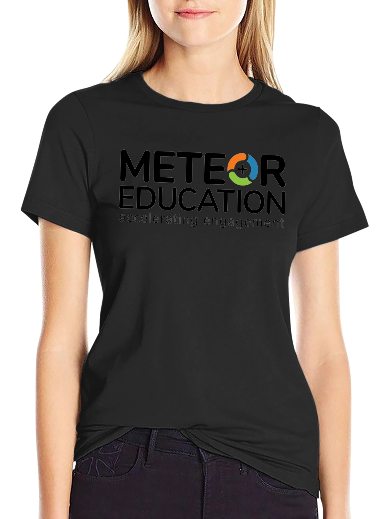 Meteor Education Black T-Shirt